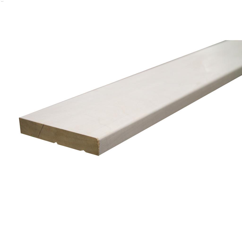 Embrasure de Porte en Peuplier Biseauté, Joints Emboîtants