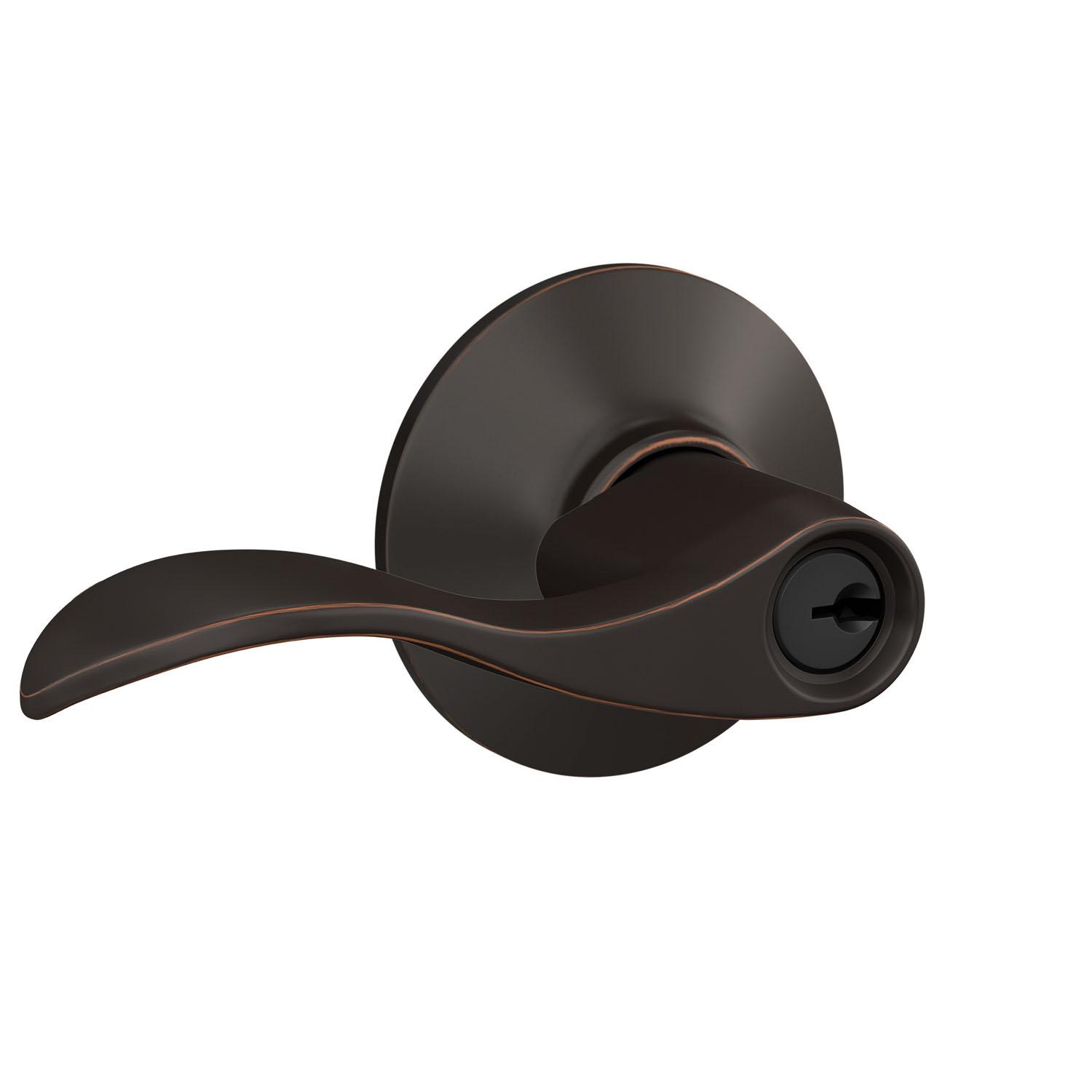 Accent Entry Lever Antique Bronze