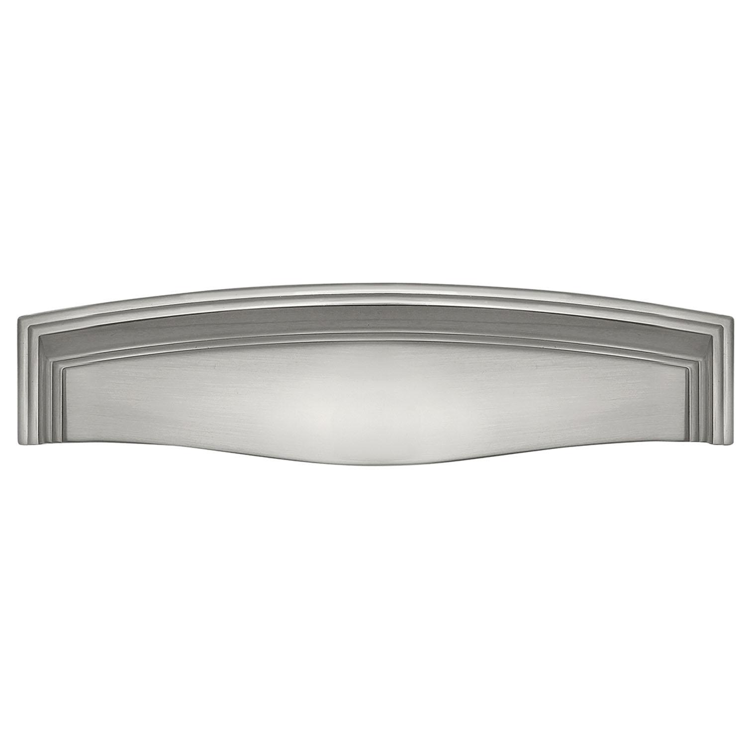 3" Poignée d'armoire Somerset en nickel satiné