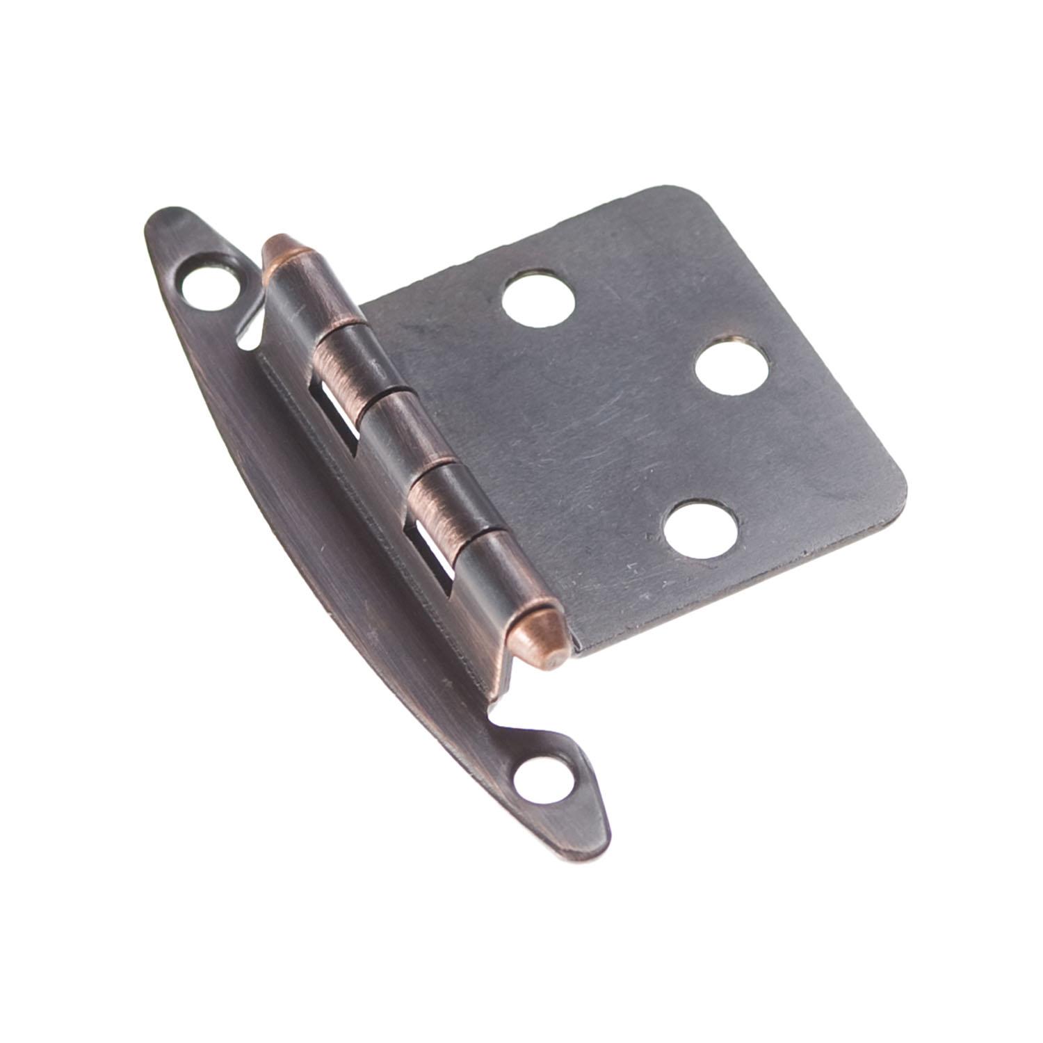 2-3/4" x 1-13/16" Vintage Bronze Steel Flush Mount Hinge