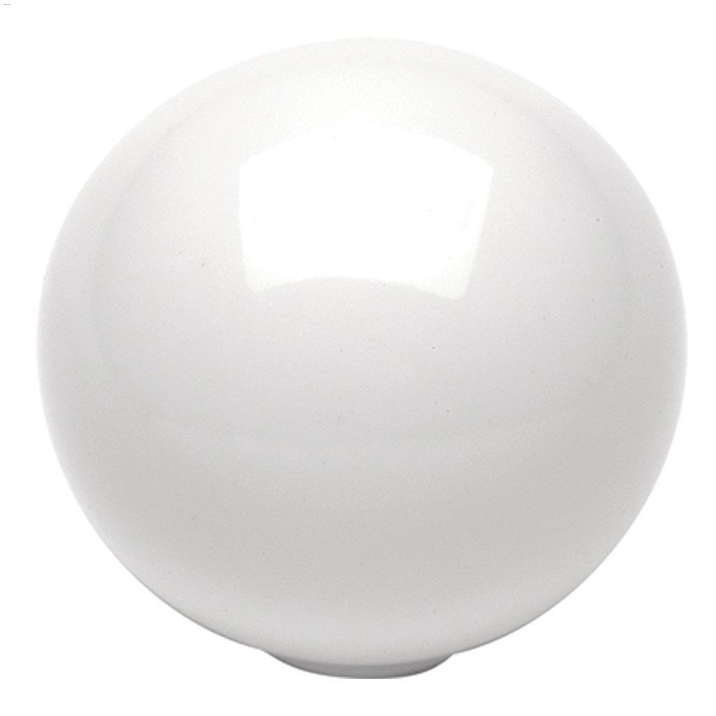 1-1/4" White Conquest Door Knob