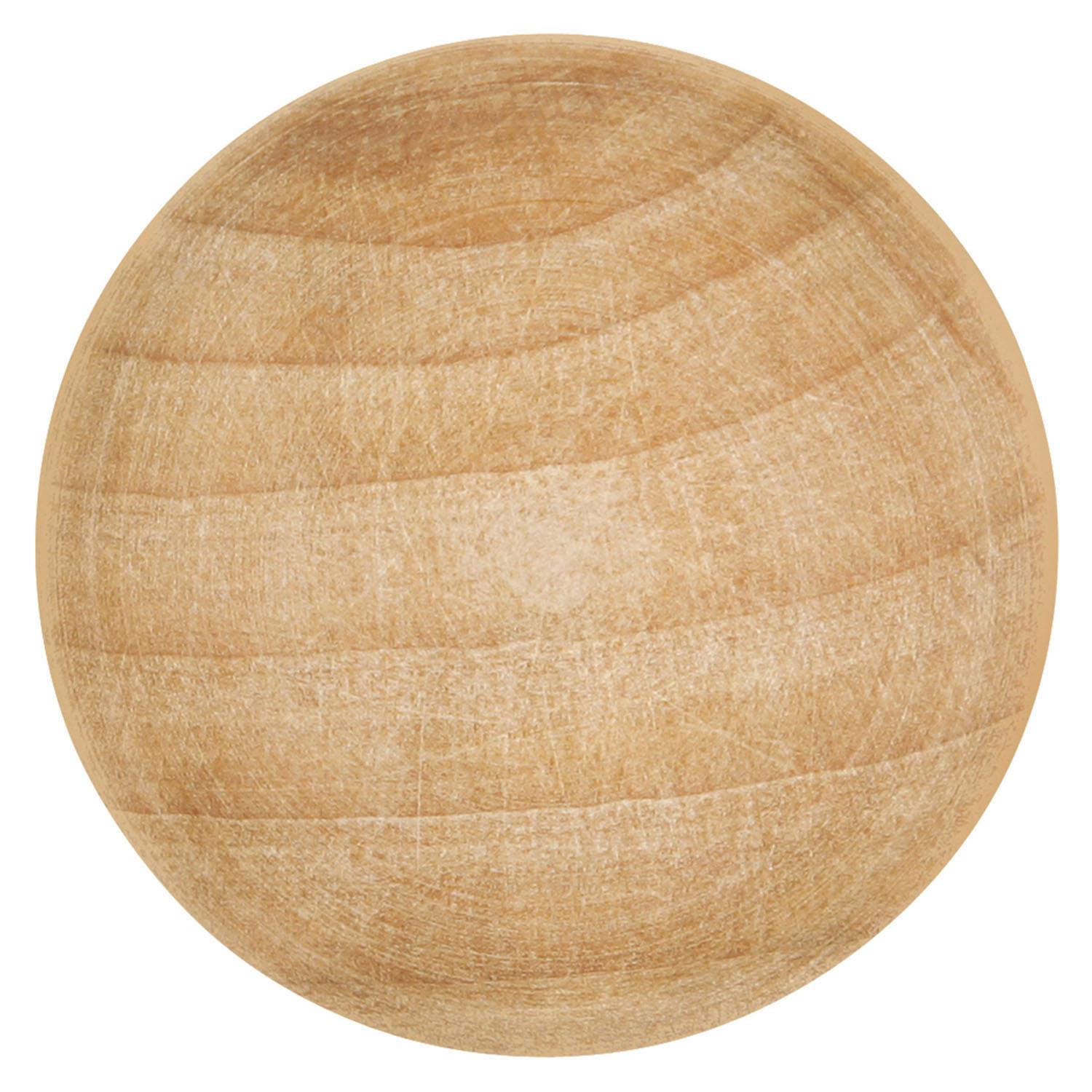 1-1/2" Bouton de porte Natural Woodcraft en bois brut