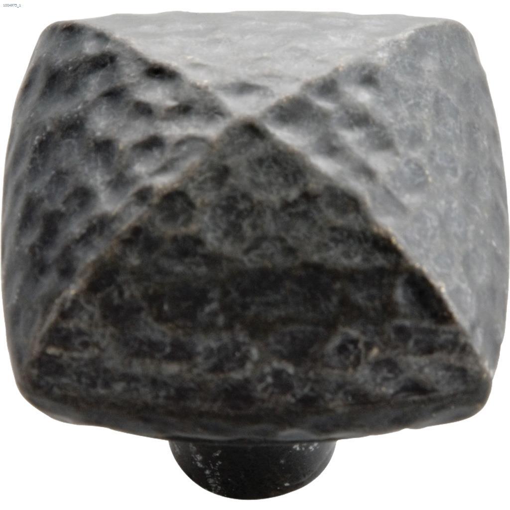 1-1/4" Black Iron Mountain Lodge Door Knob