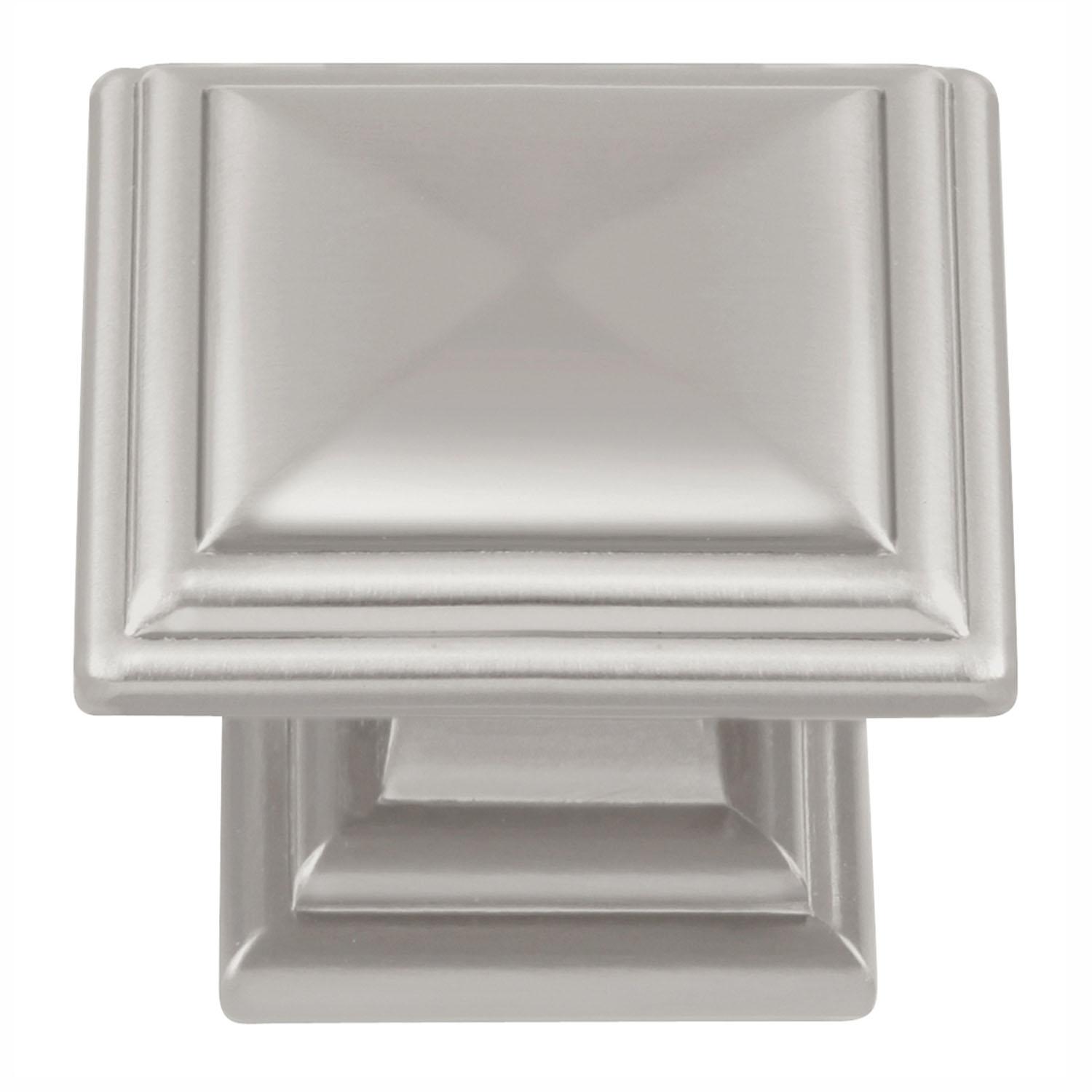 1-5/16" Bouton d'armoire Somerset en nickel satiné