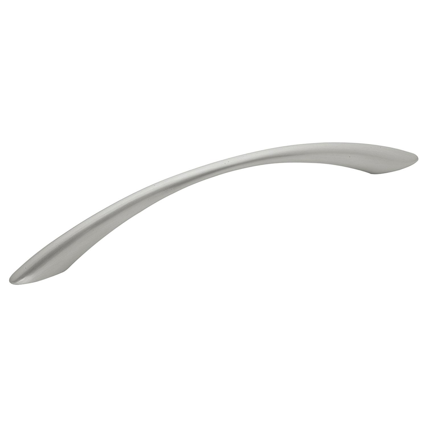 Poignée Mince de 6 1/4" en Nickel Satiné