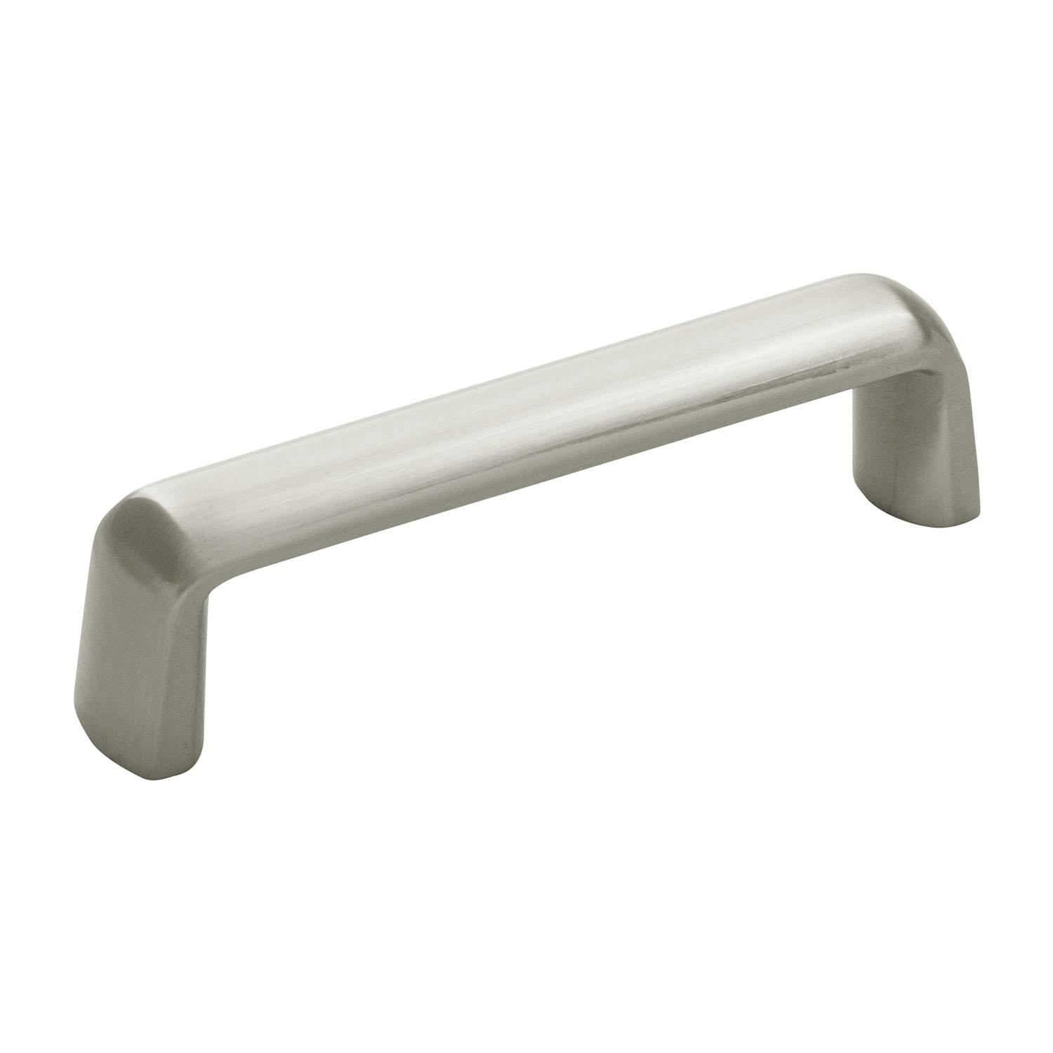 3" Poignée de porte Eclectic en nickel satiné