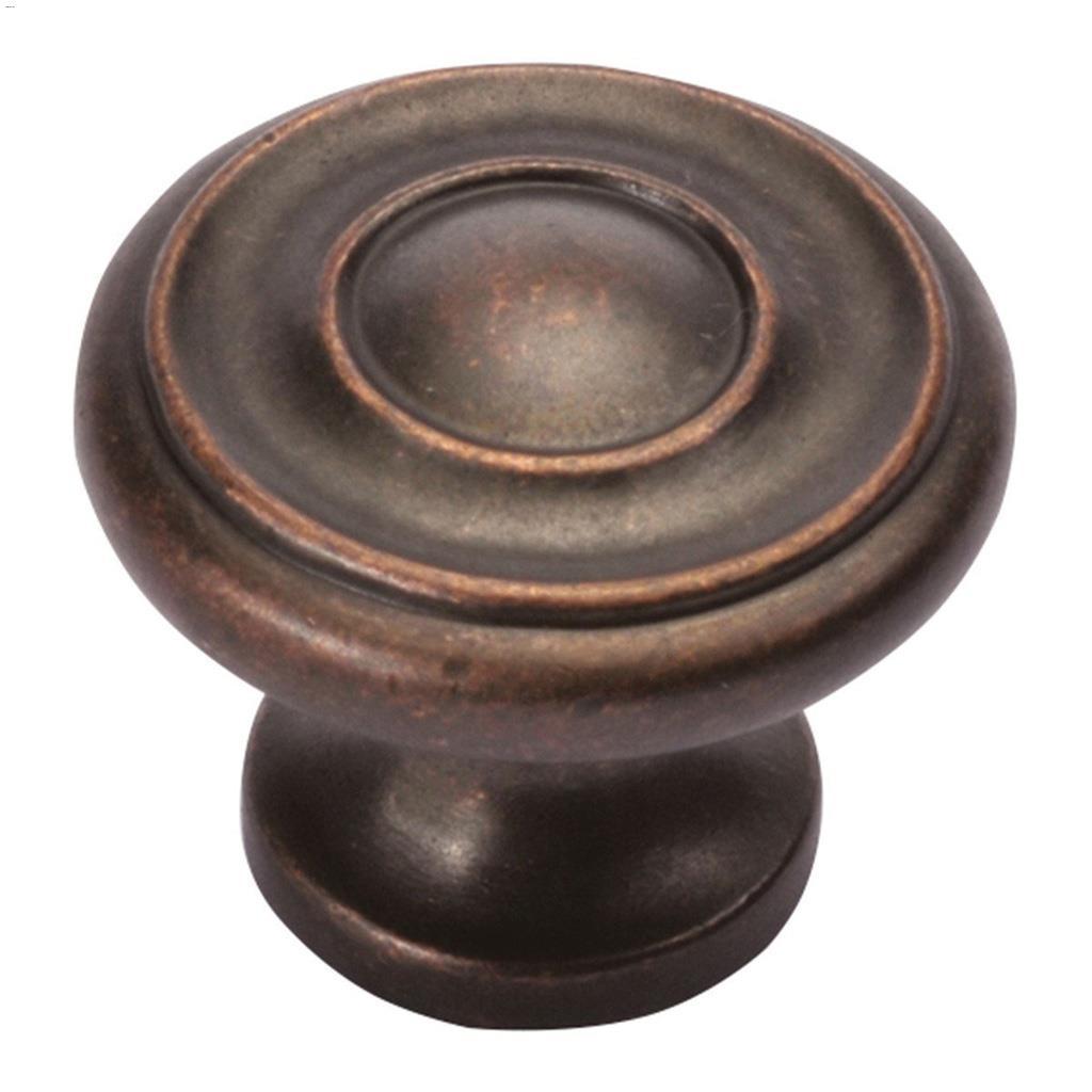 1-1/4" Dark Antique Copper Altair Cabinet Knob