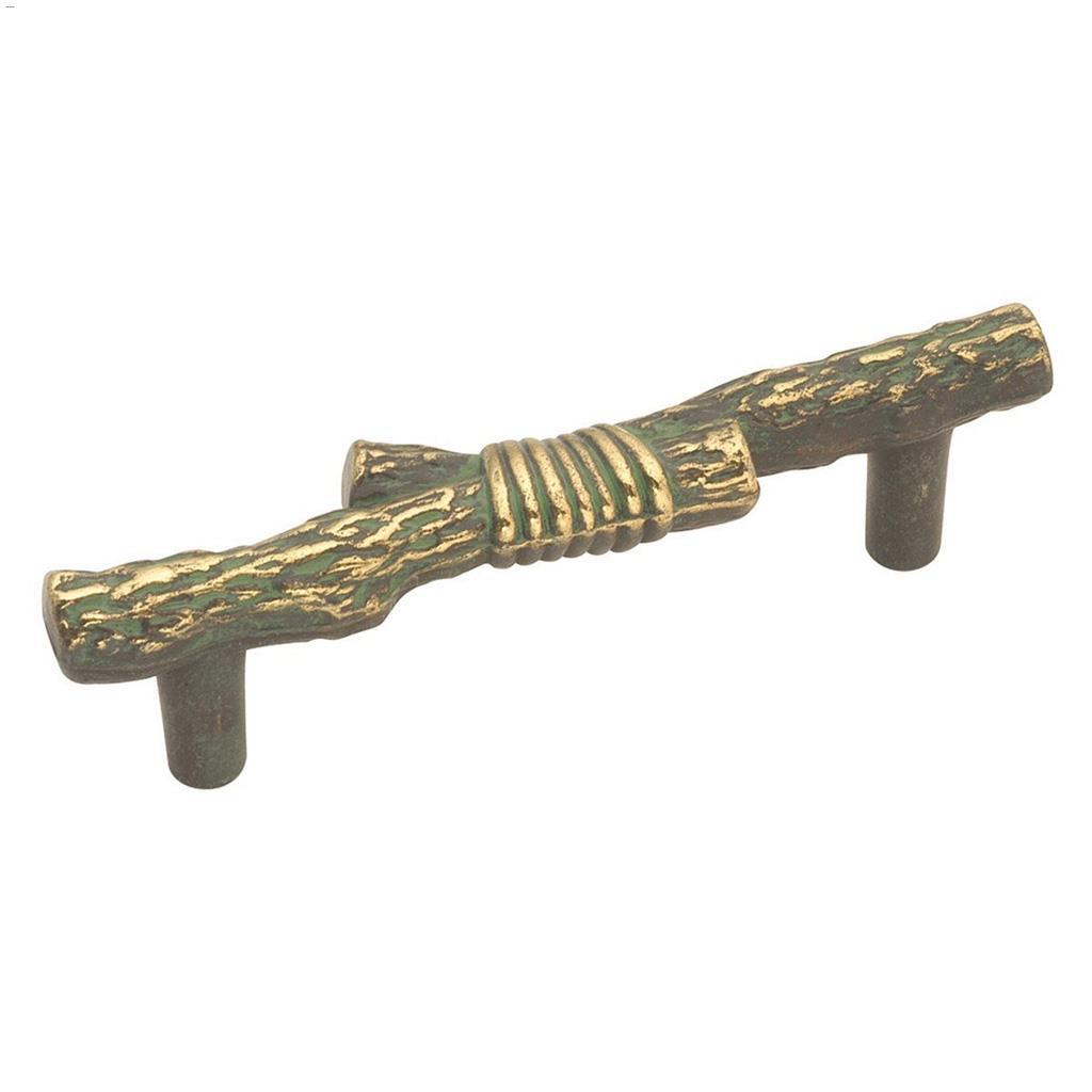 3" Verde Antique Southwest Lodge Door Pull