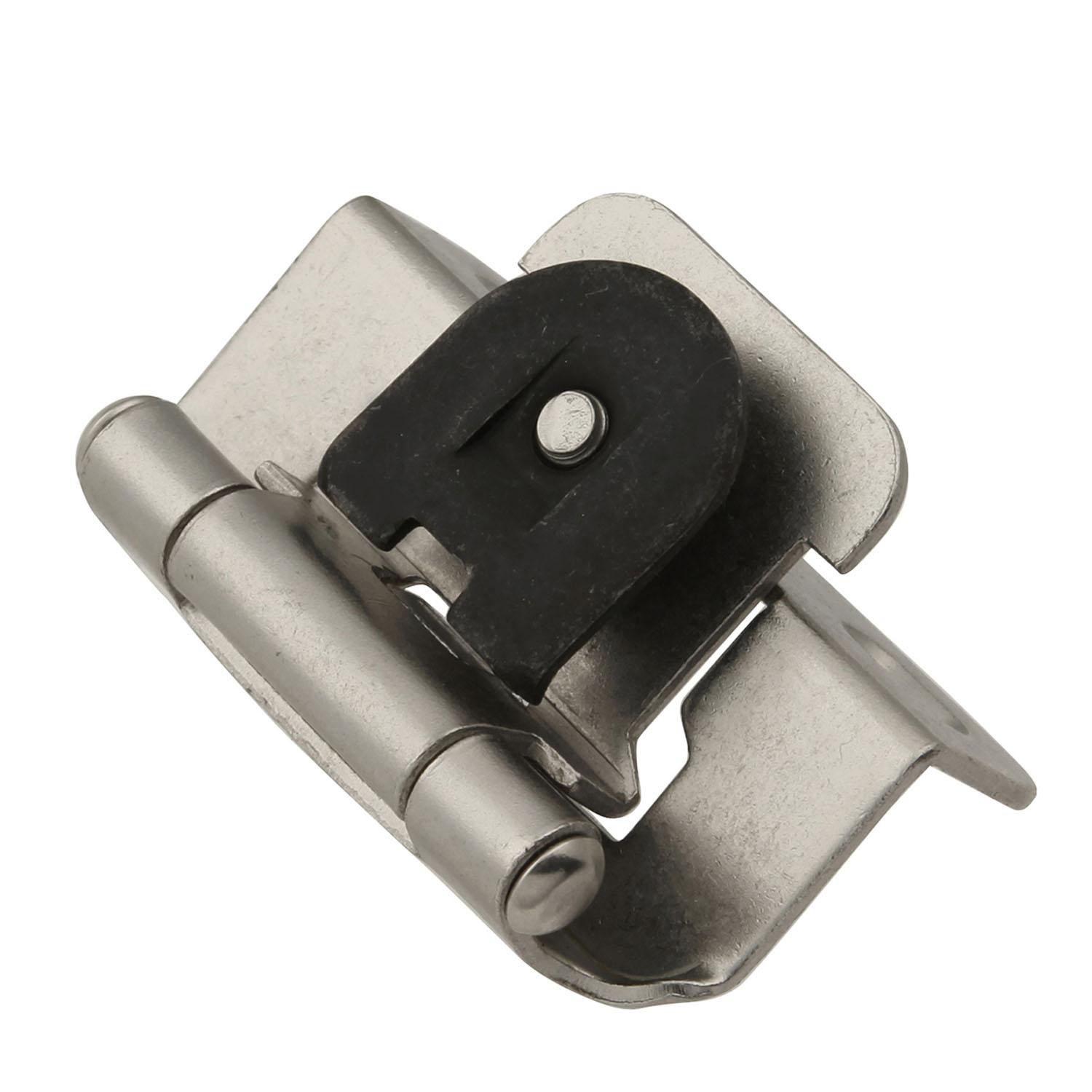 Satin Nickel Steel Self-Closing Single Demountable Hinge