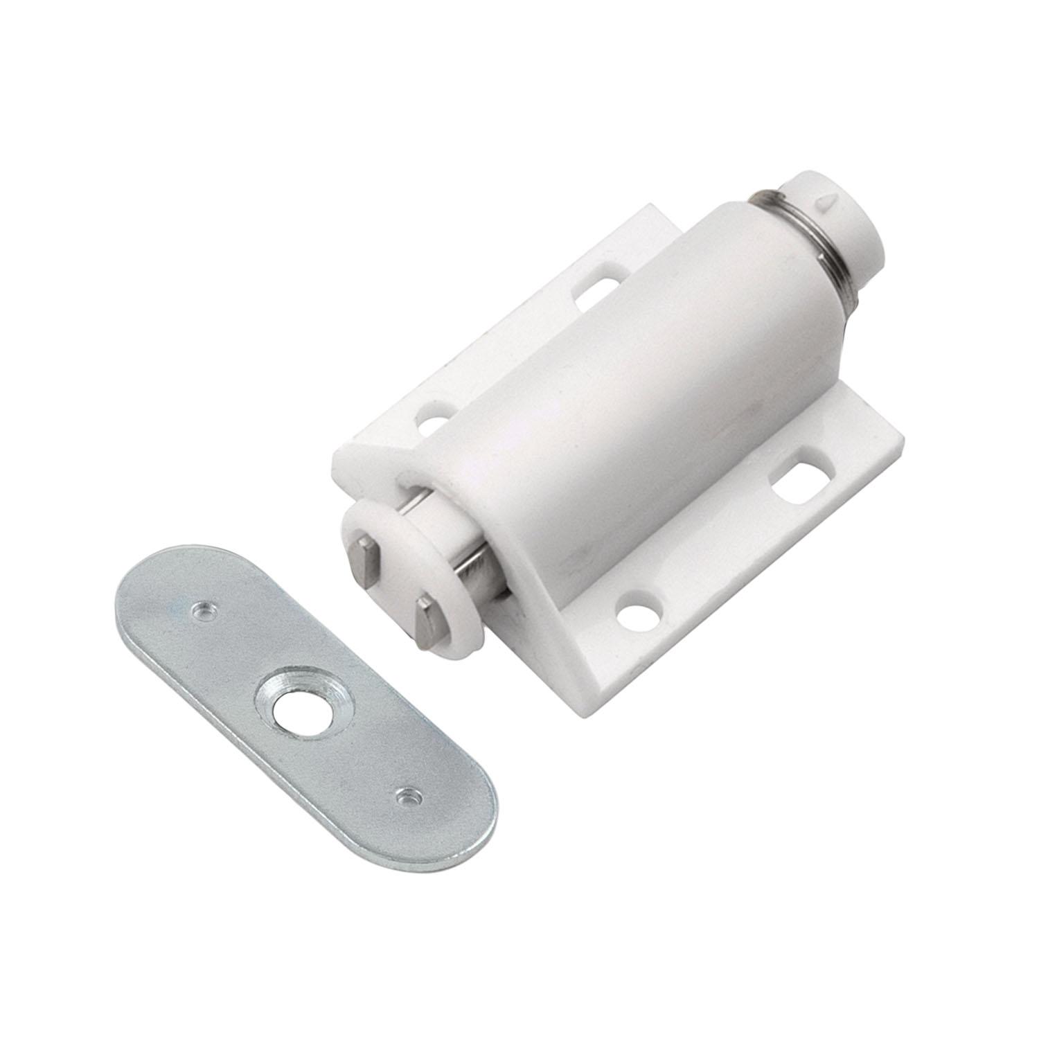 60 mm x 32 mm White Functional Magnetic Touch Latch