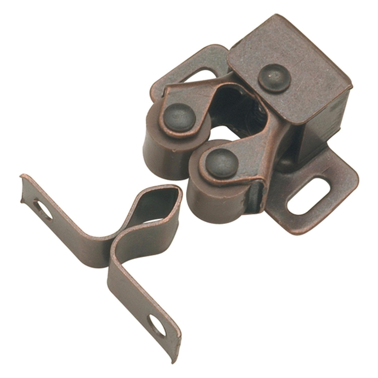 29 mm x 35 mm Statuary Bronze Functional Roller Catch