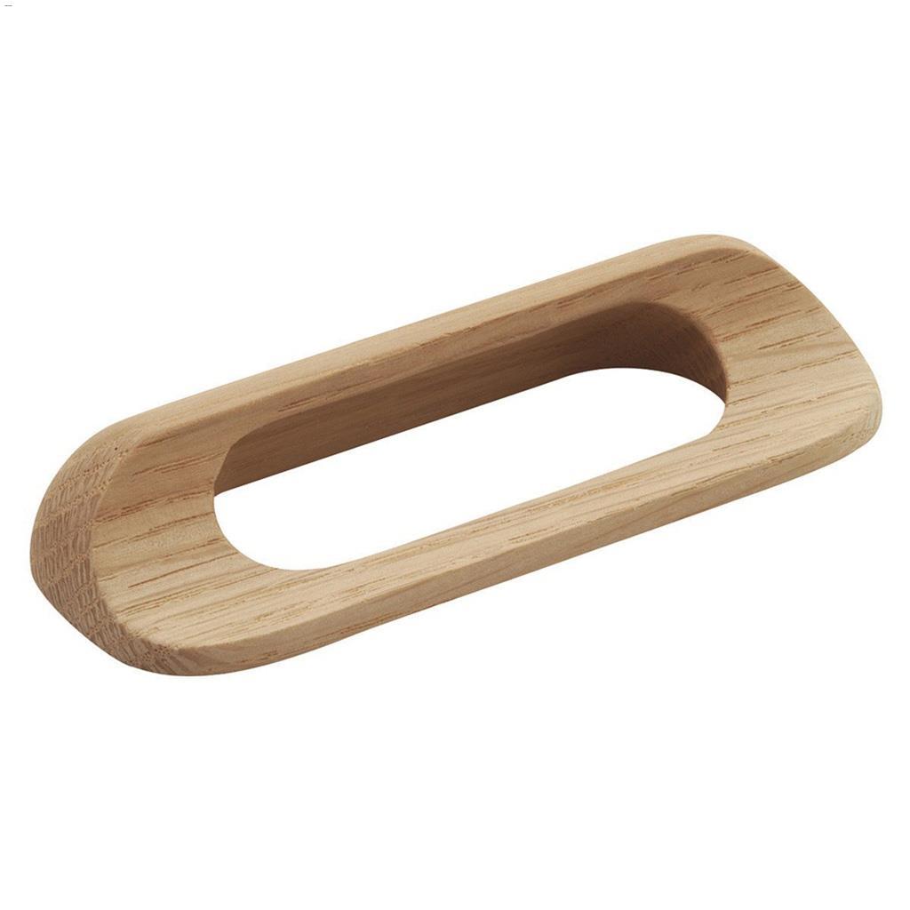 3.78" Unfinished Wood Natural Woodcraft Door Pull