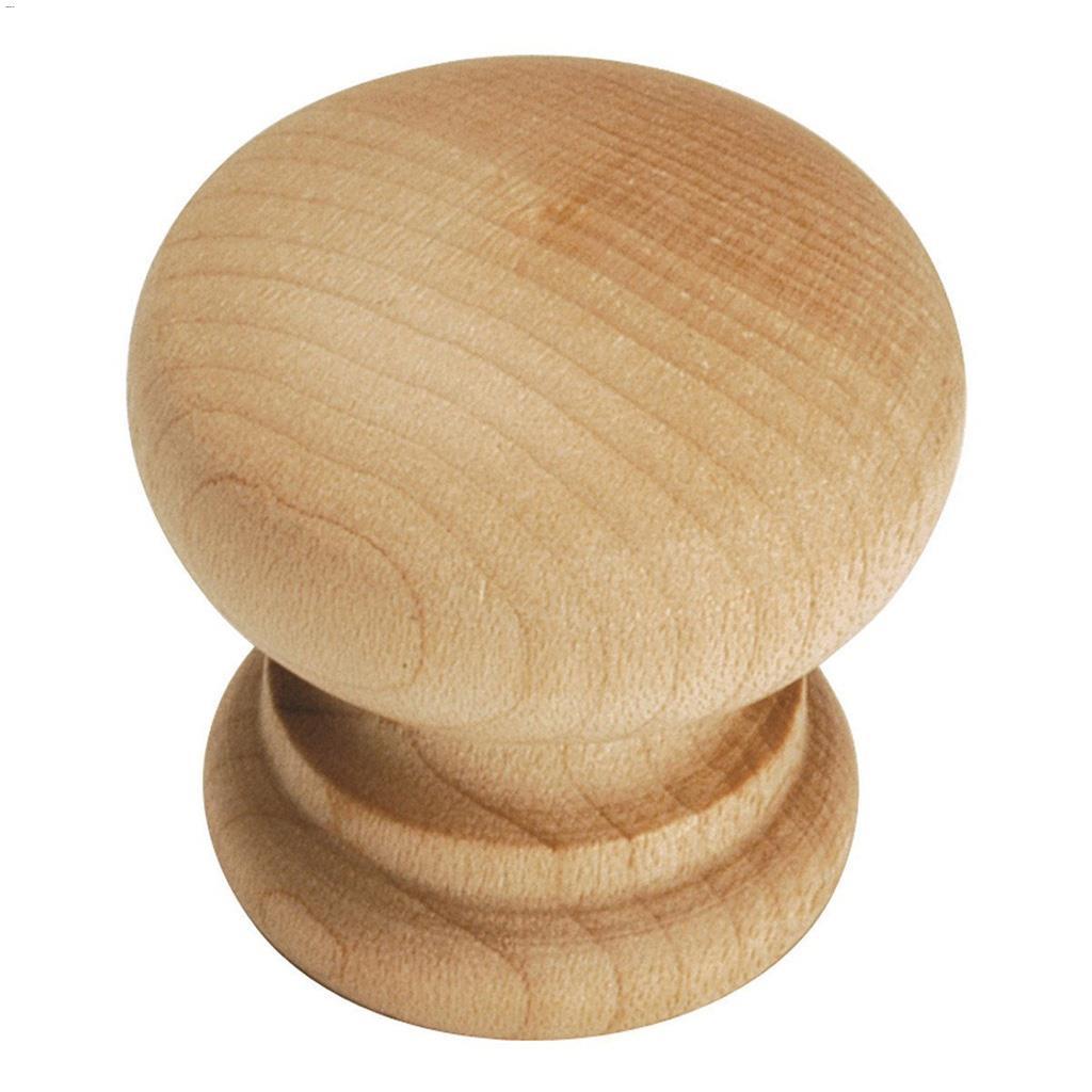 1-1/4" Unfinished Wood Natural Woodcraft Door Knob