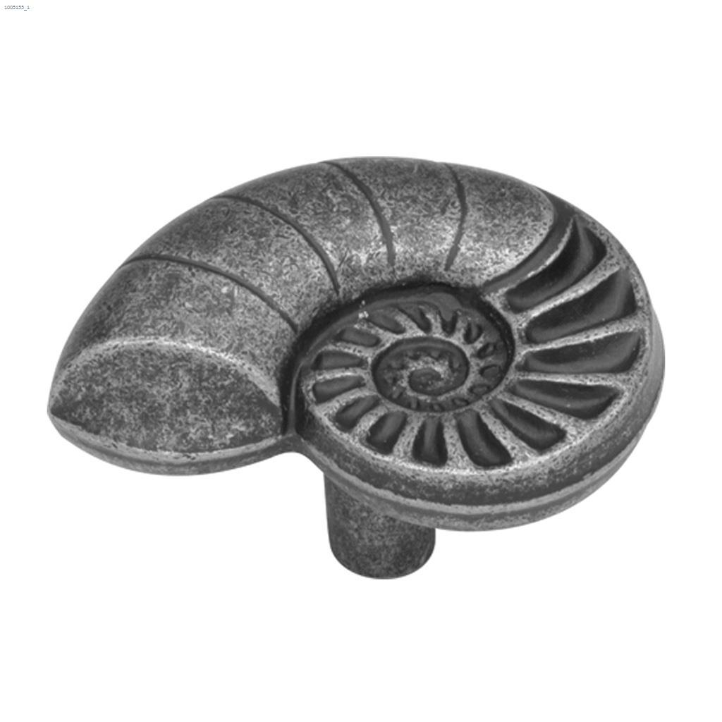 1-1/2" Vibra Pewter South Seas Door Knob