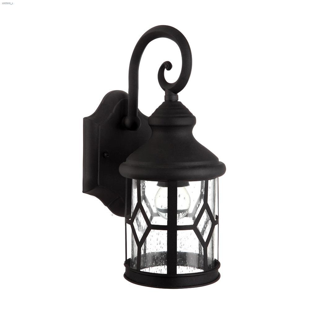 Atlanta (1) lampe A 100 watt Éclairage extérieur noir