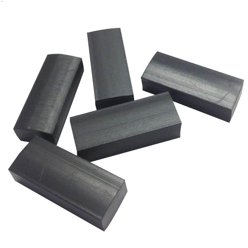 Blocs en caoutchouc pour verre, 10/pqt