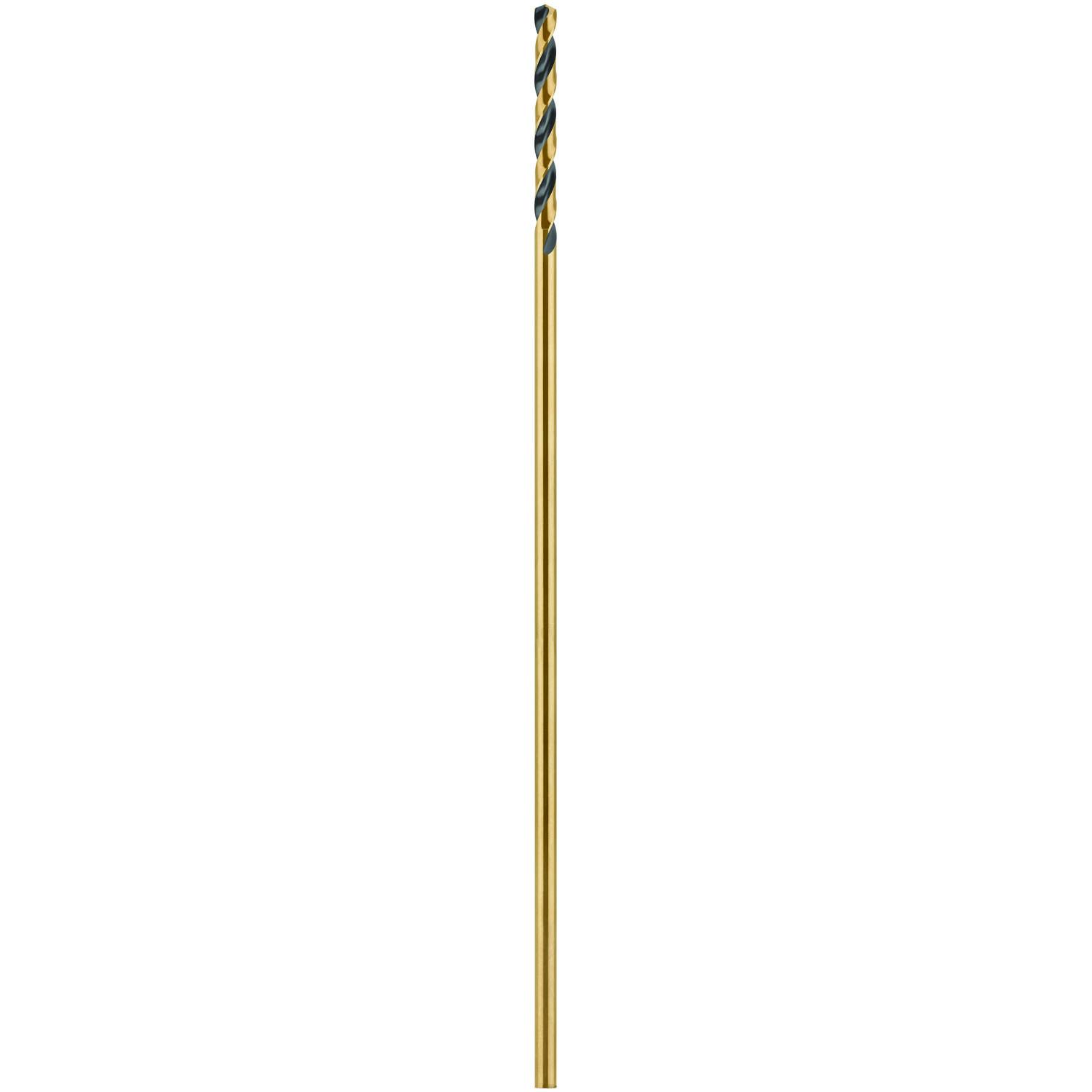 1/4" x 12" Black Oxide High Speed Steel Drill Bit