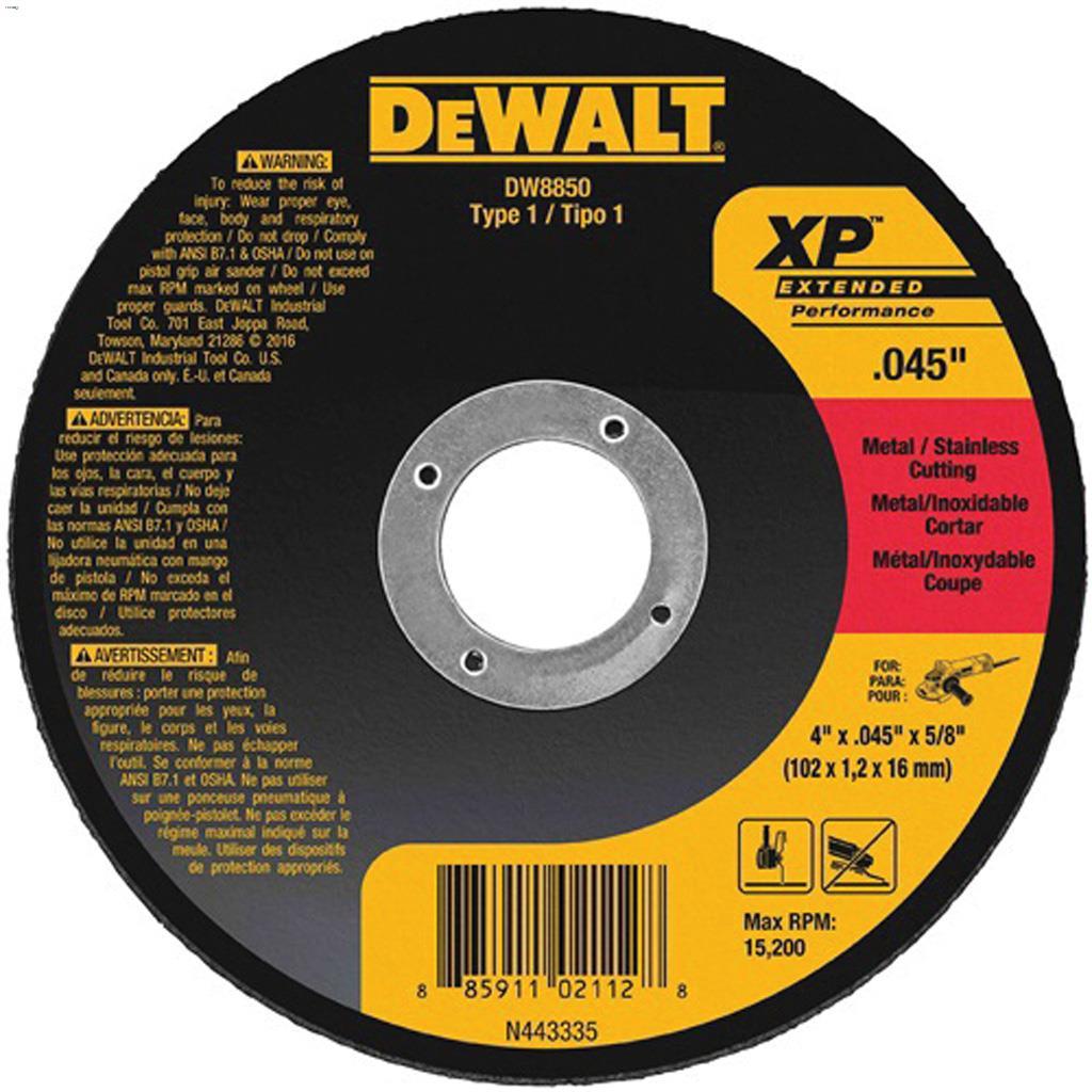 XP 4-1/2" x 0.045" Zirconia Metal Cutting Wheel