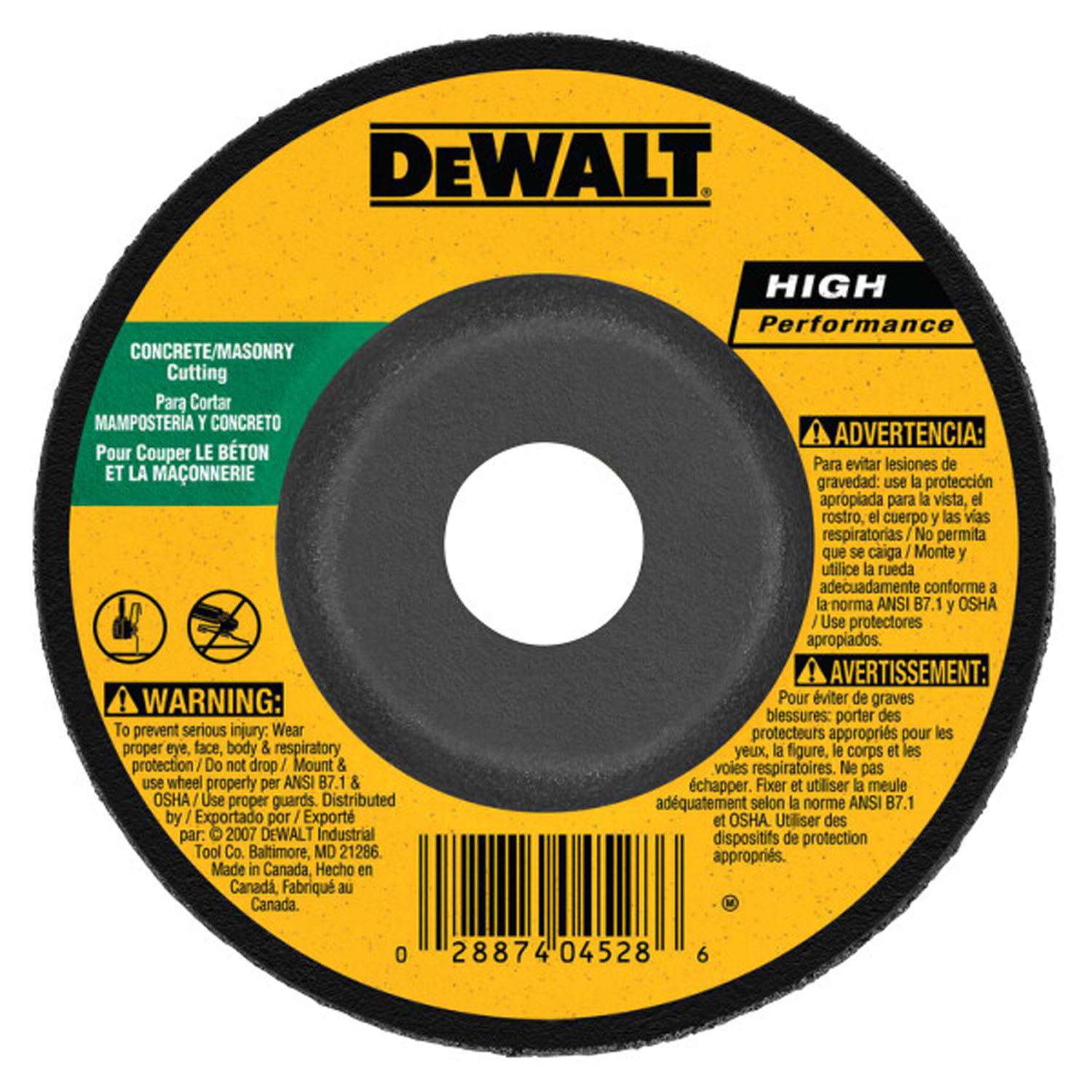 5" x 1/8" Silicon Carbide Grinding Wheel