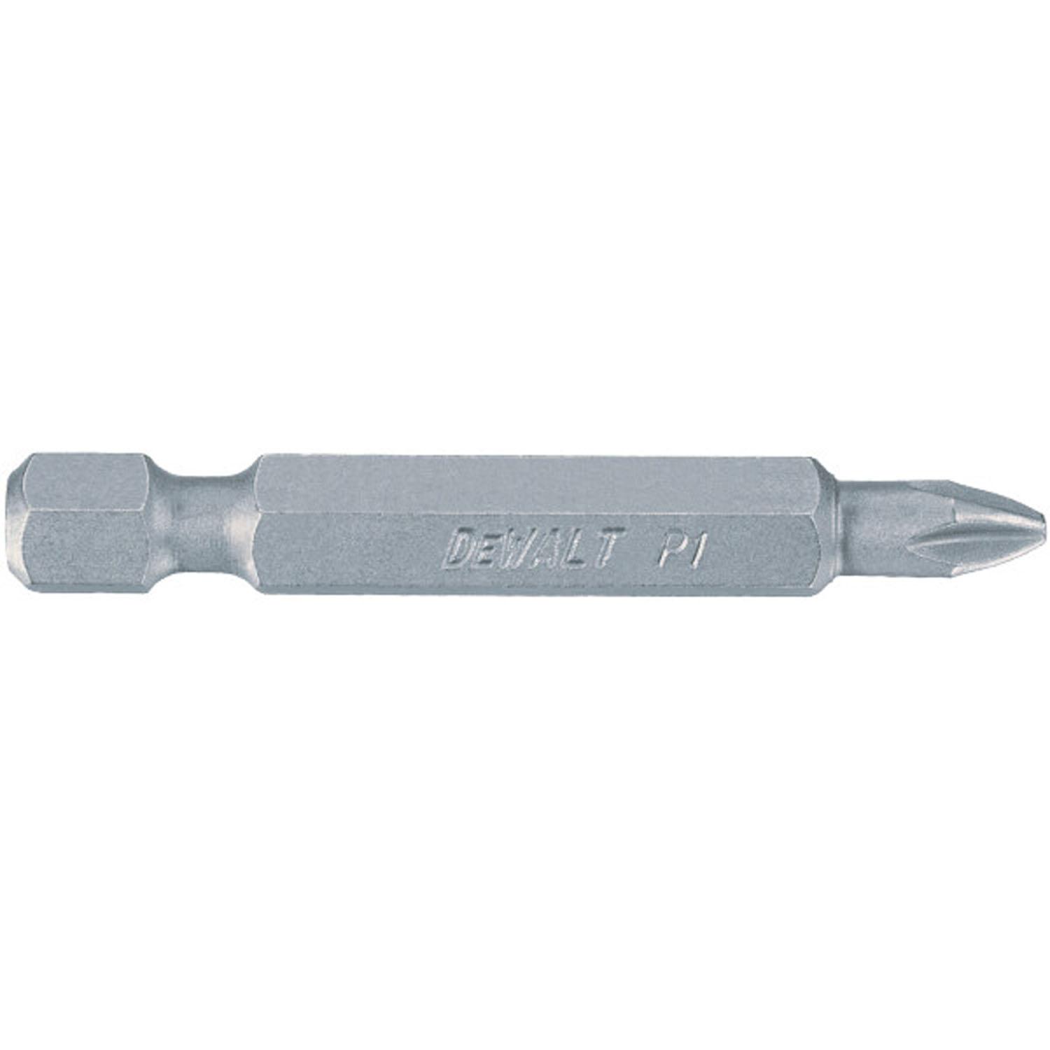 1" #1 Phillips Tool Steel Insert Bit