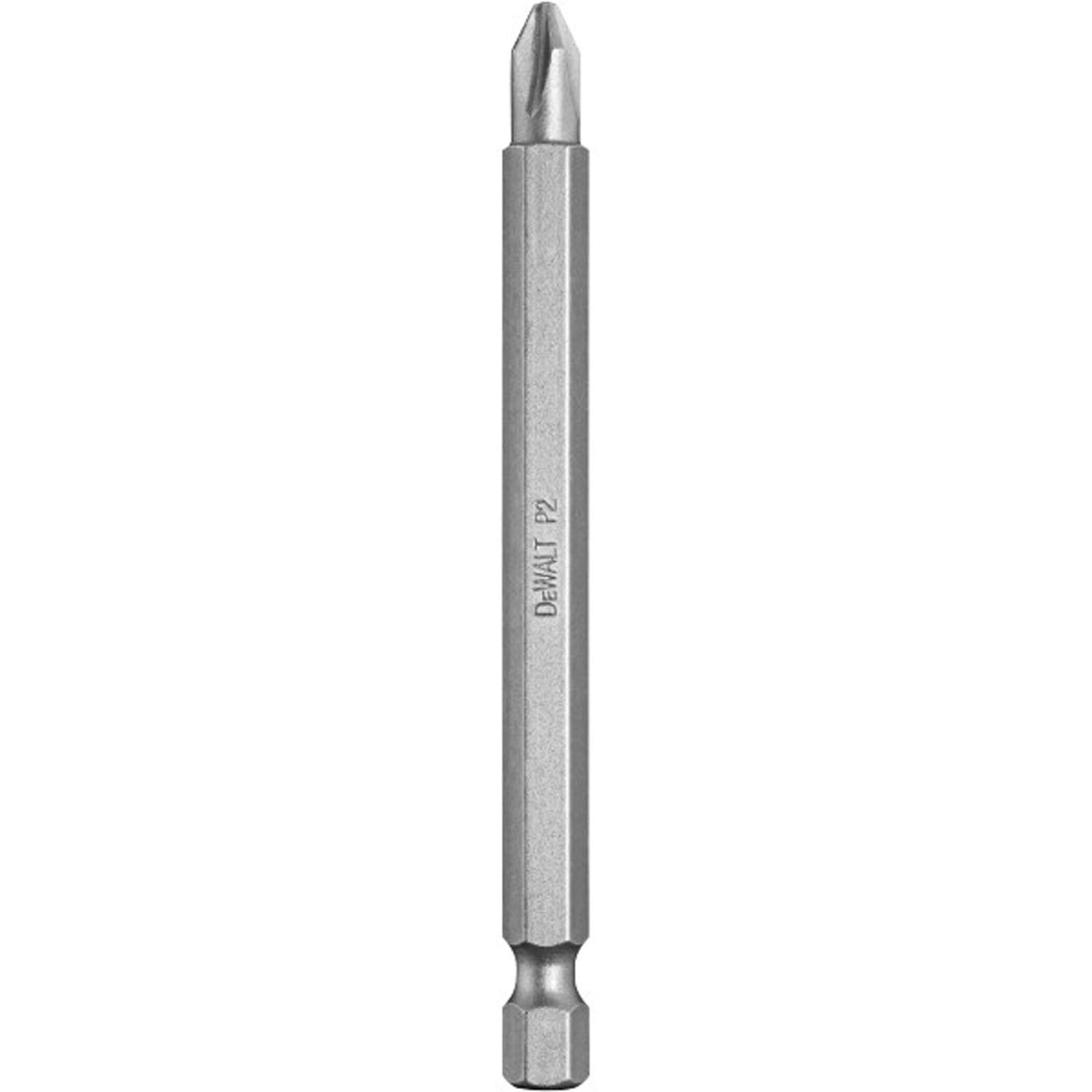 3-1/2" #2 Phillips Steel Black Oxide Power Bit