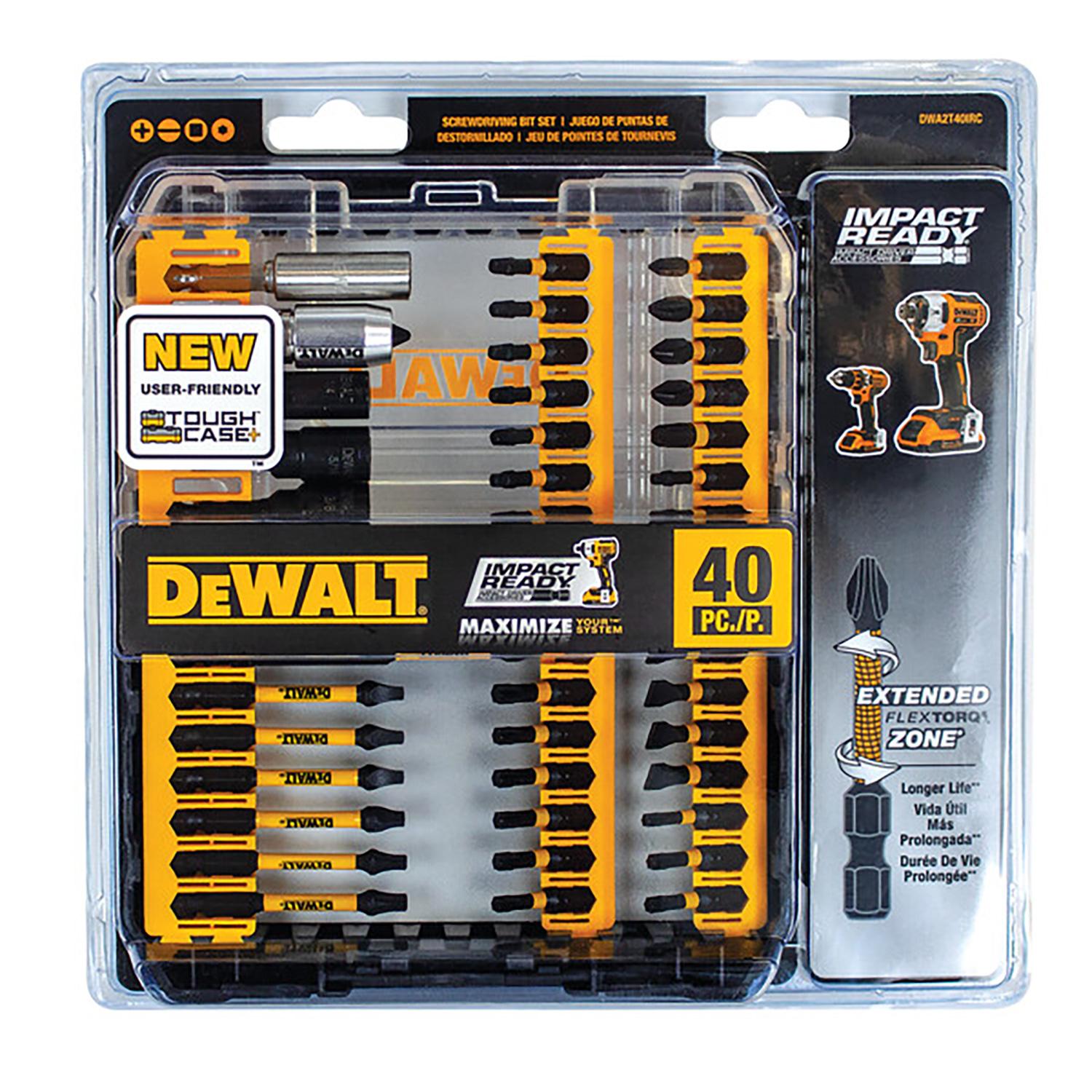 IMPACT READY 40 Piece Screwdriving Bit Set
