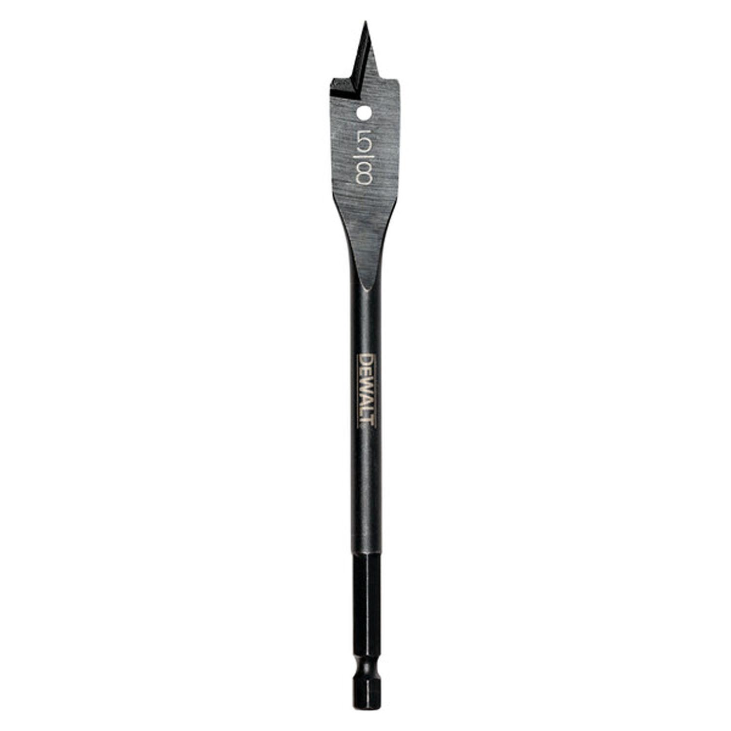 5/8" x 6" Carbon Steel Black Oxide Spade Bit
