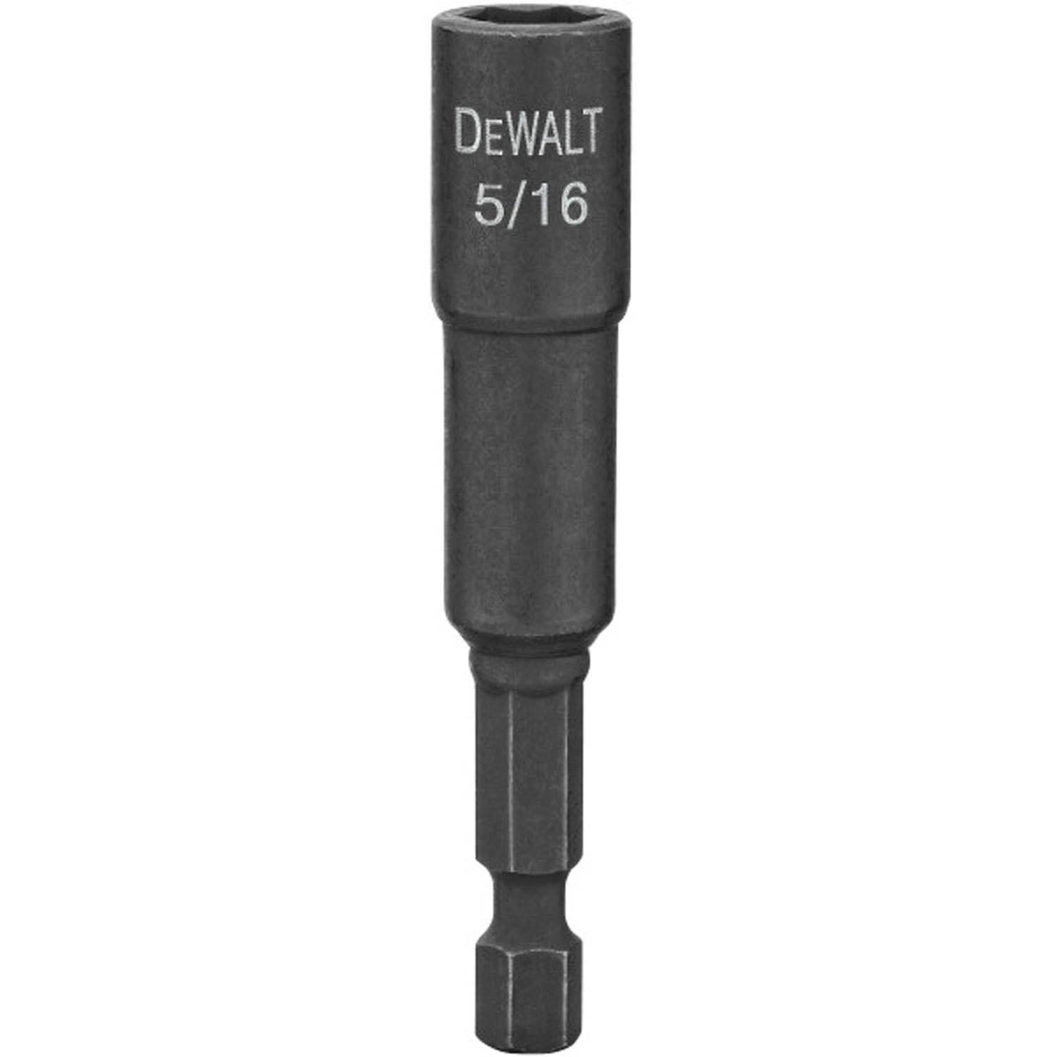 2-9/16" x 5/16" Tournevis à douille magnétique en acier