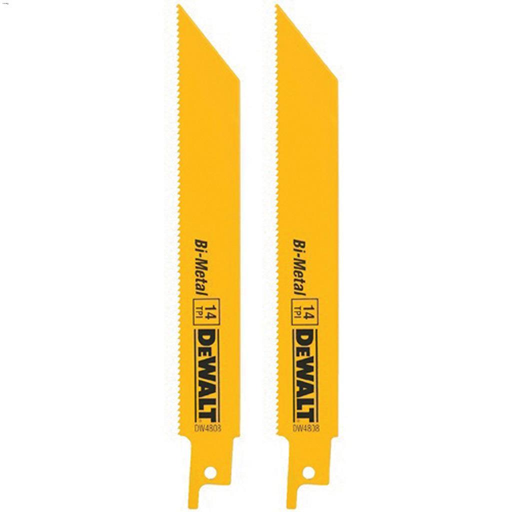 6" 14 TPI Bi-Metal Reciprocating Saw Blade-5/Pack