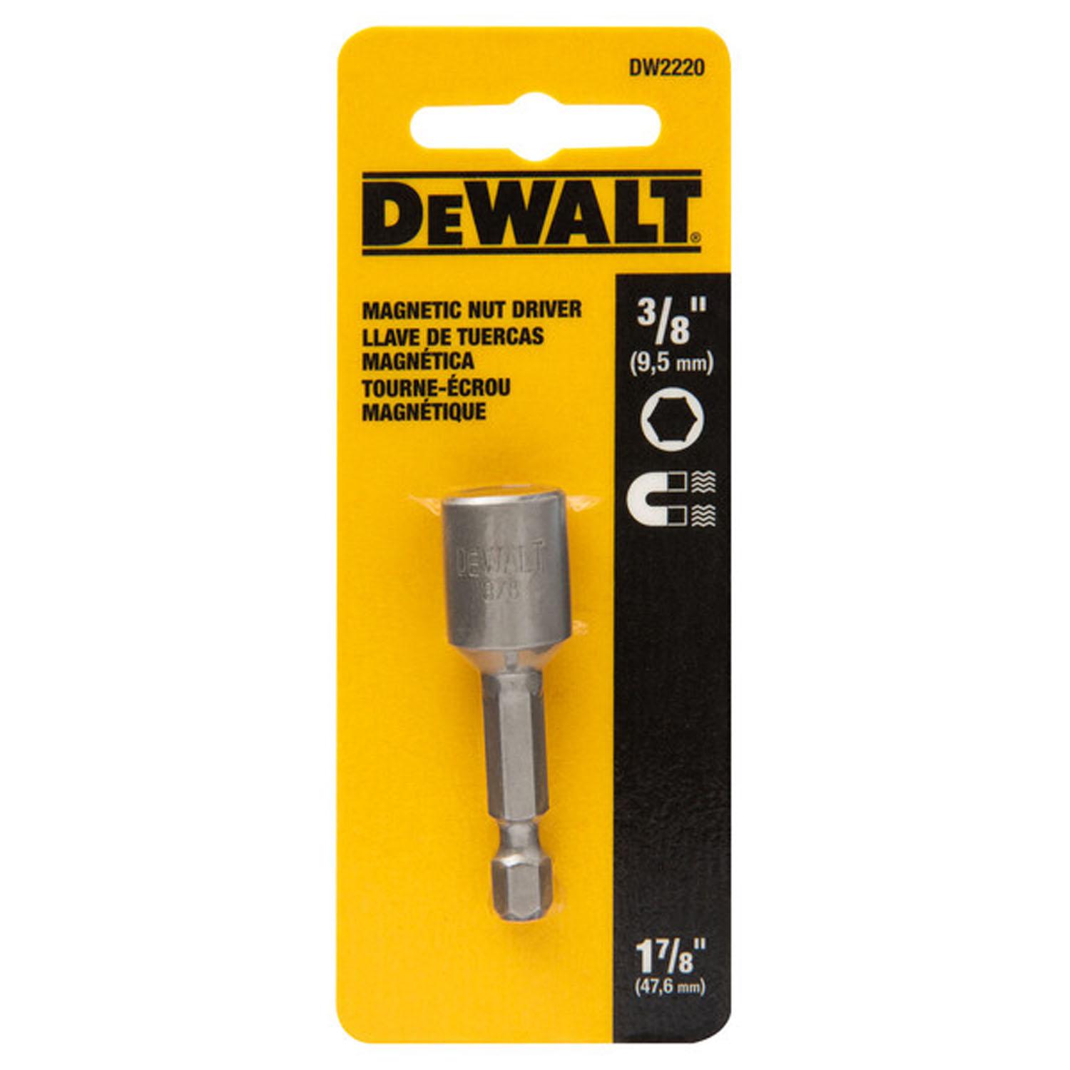 3/8" x 1-7/8" Tournevis à douille magnétique