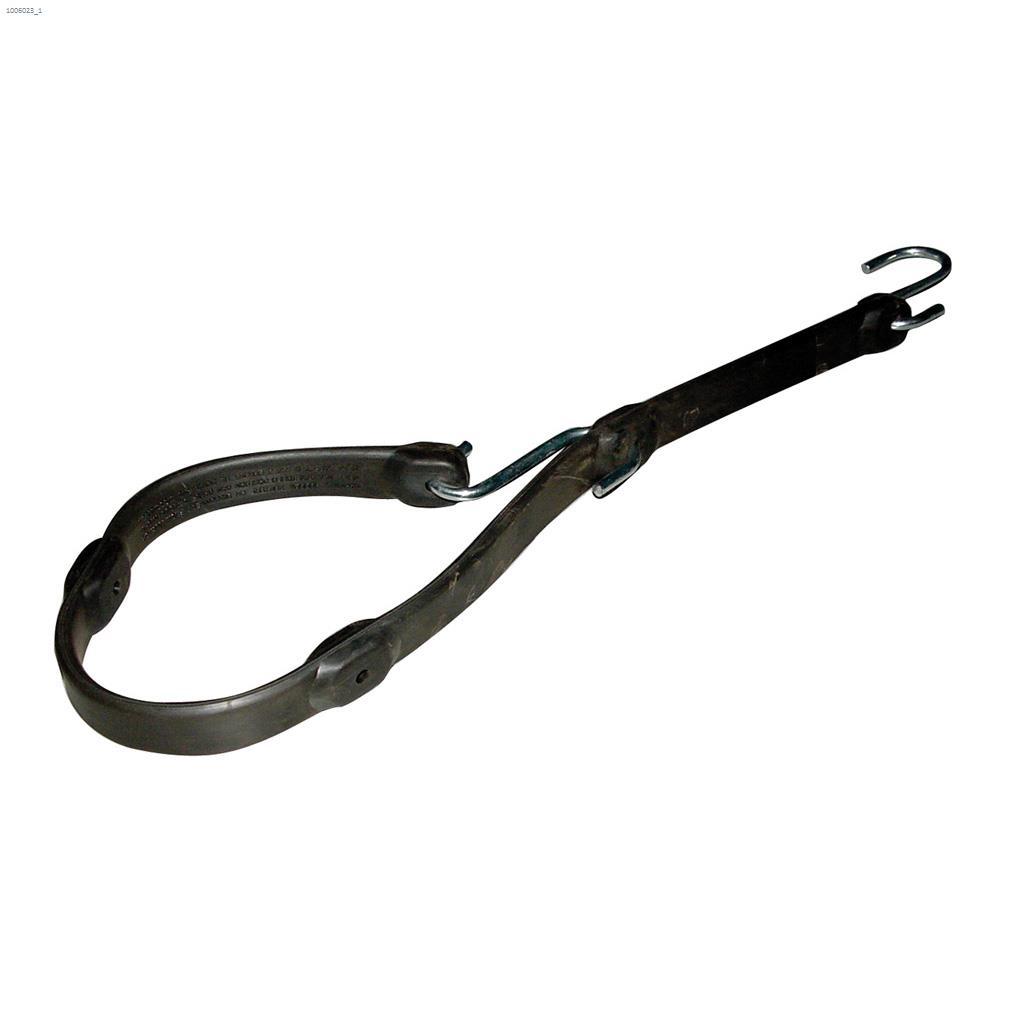 30" Black Adjustable Tarp Strap