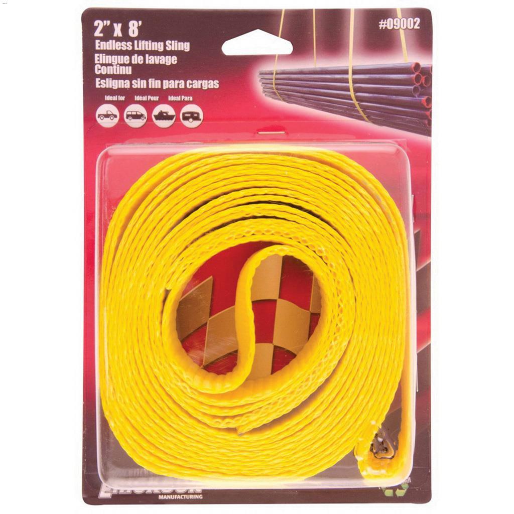 8' x 2" Yellow Endless Lift Sling