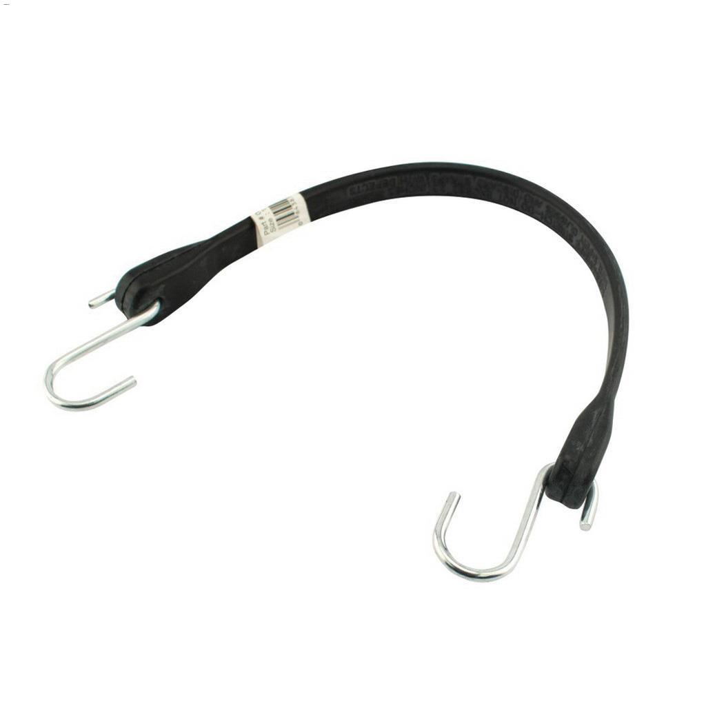 10" x 1" Black Tarp Strap-4/Pack