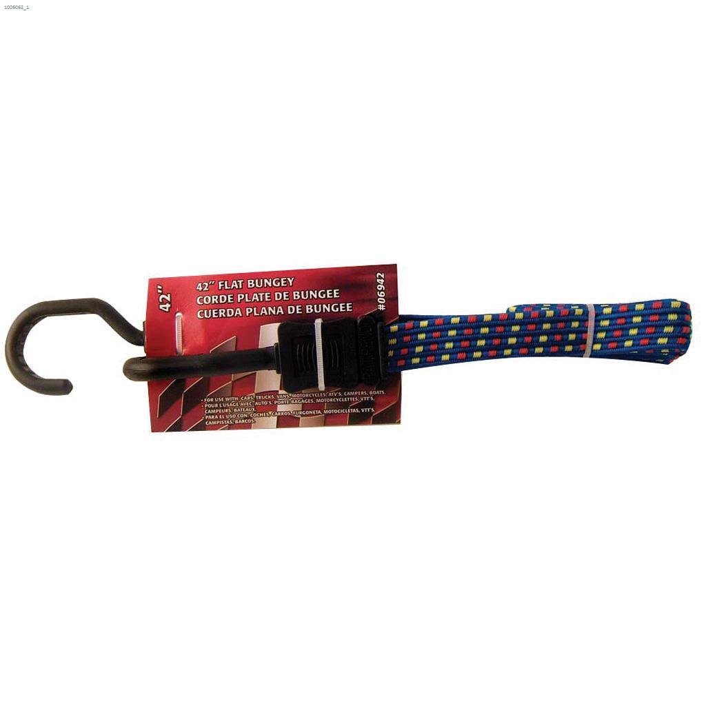 42" Assorted Flat Bungee Cord