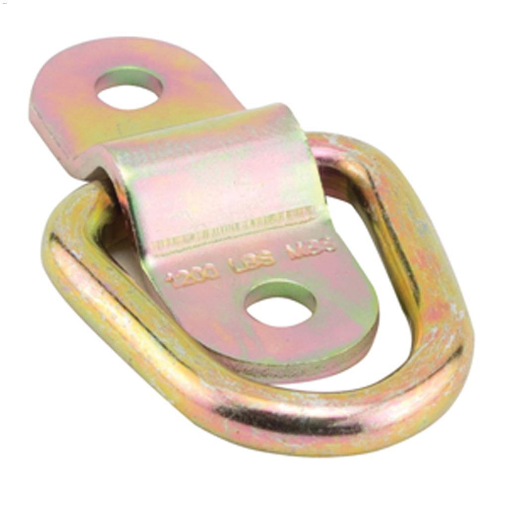1-1/4"x1" Ancre bascule fil métallique fini bichromaté jaune