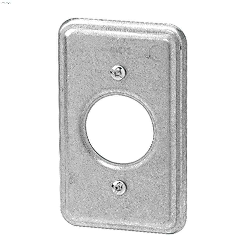 TradeSelect 4" x 2-1/2" 1.40" Receptacle Utility Box Cover