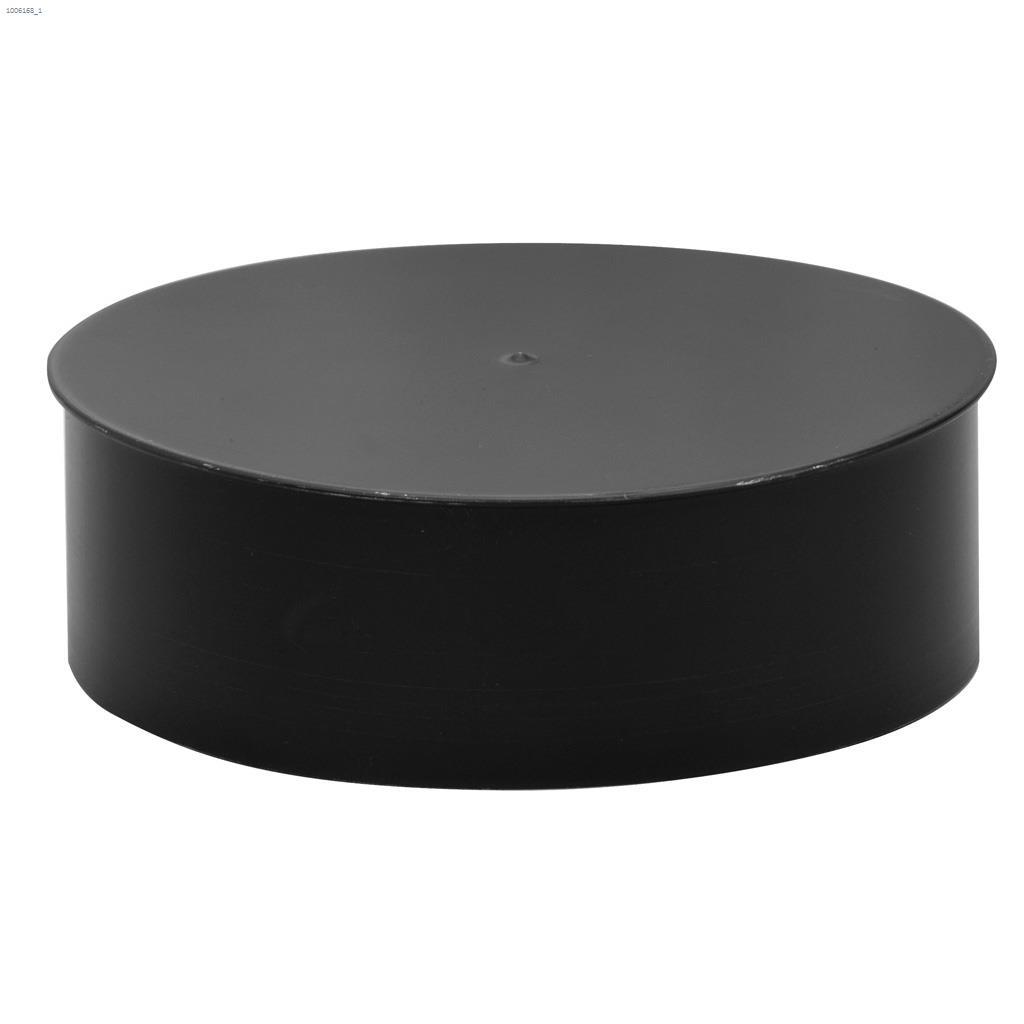 6" Black Matte Big End Cap