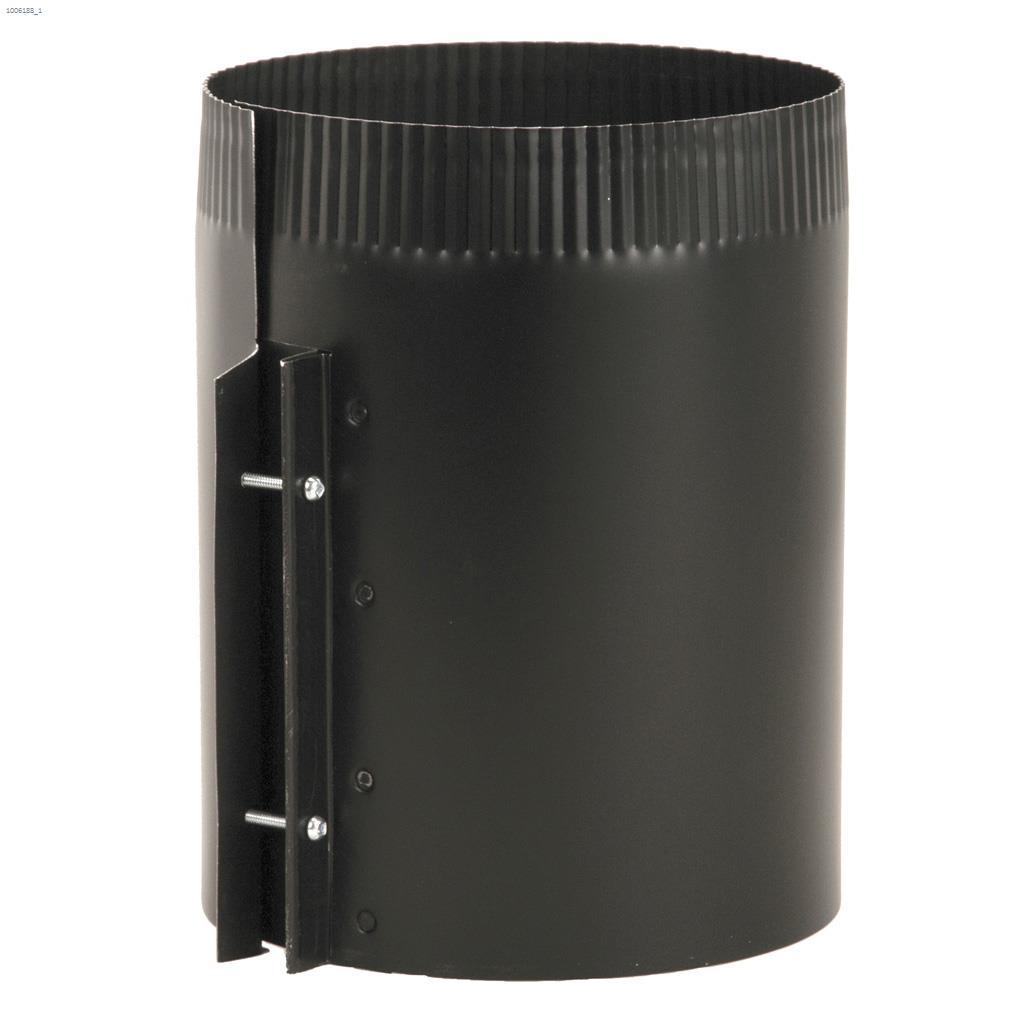 7" Black Matte Adjustable Connector Drawband