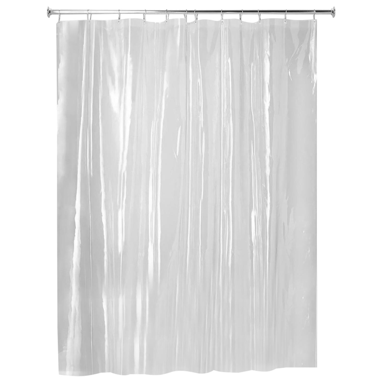 54" x 78" Clear 3 Gauge PEVA Shower Liner