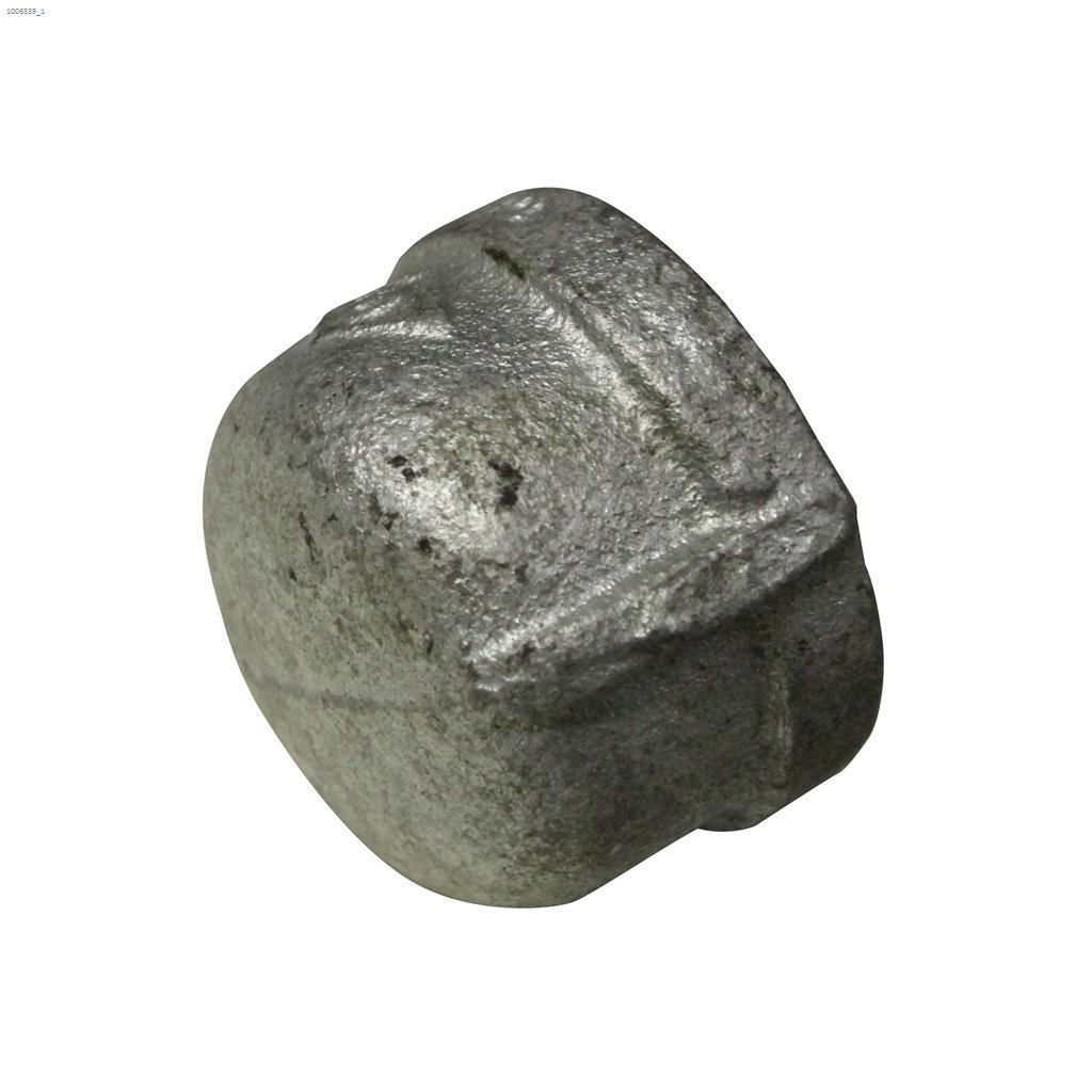 1/2" Galvanized Malleable Iron Cap
