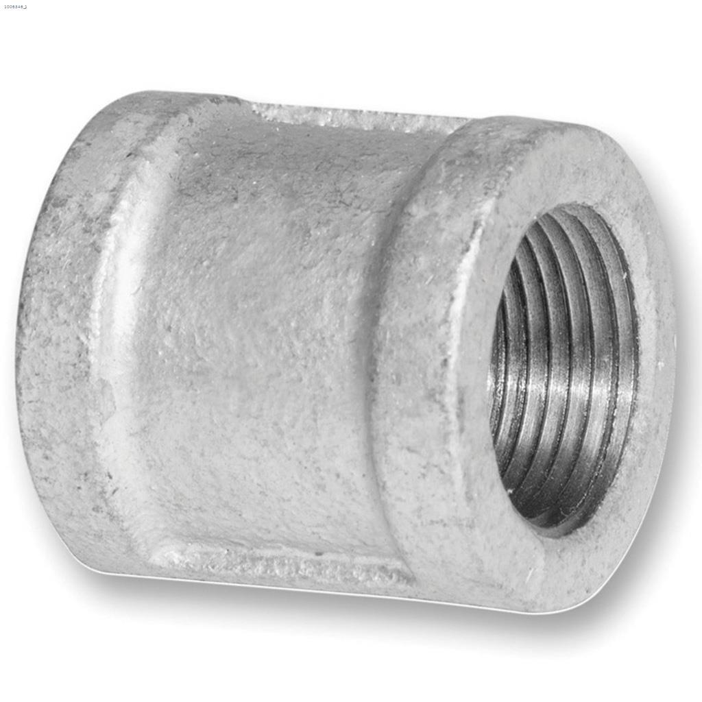3/4" Manchon en fer malléable galvanisé