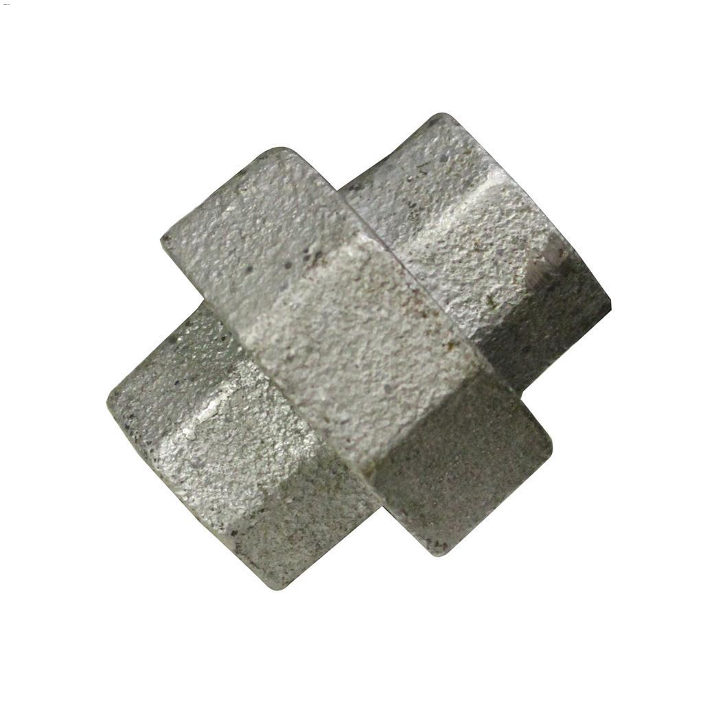 3/4" Union en fer malléable galvanisé