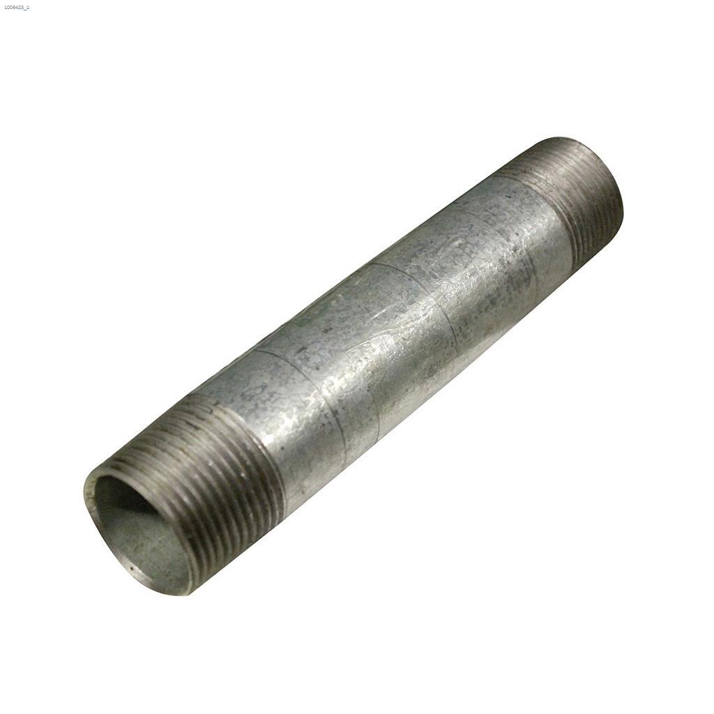 1/4" x 3" Galvanized Steel Pipe Nipple