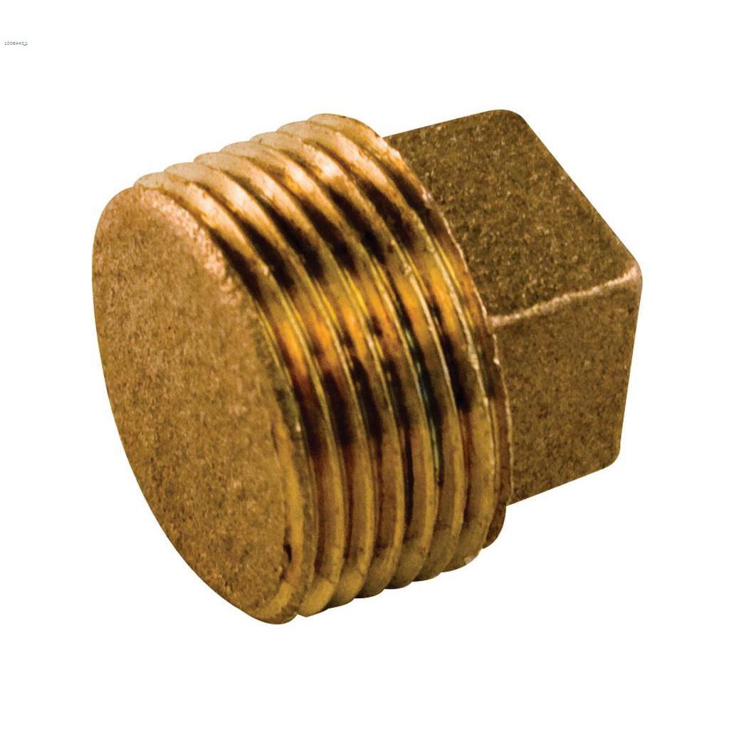 3/8" Thread Bronze Solid Plug