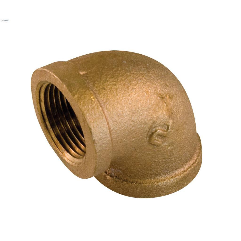 1" Thread Bronze 90 Degree Elbow