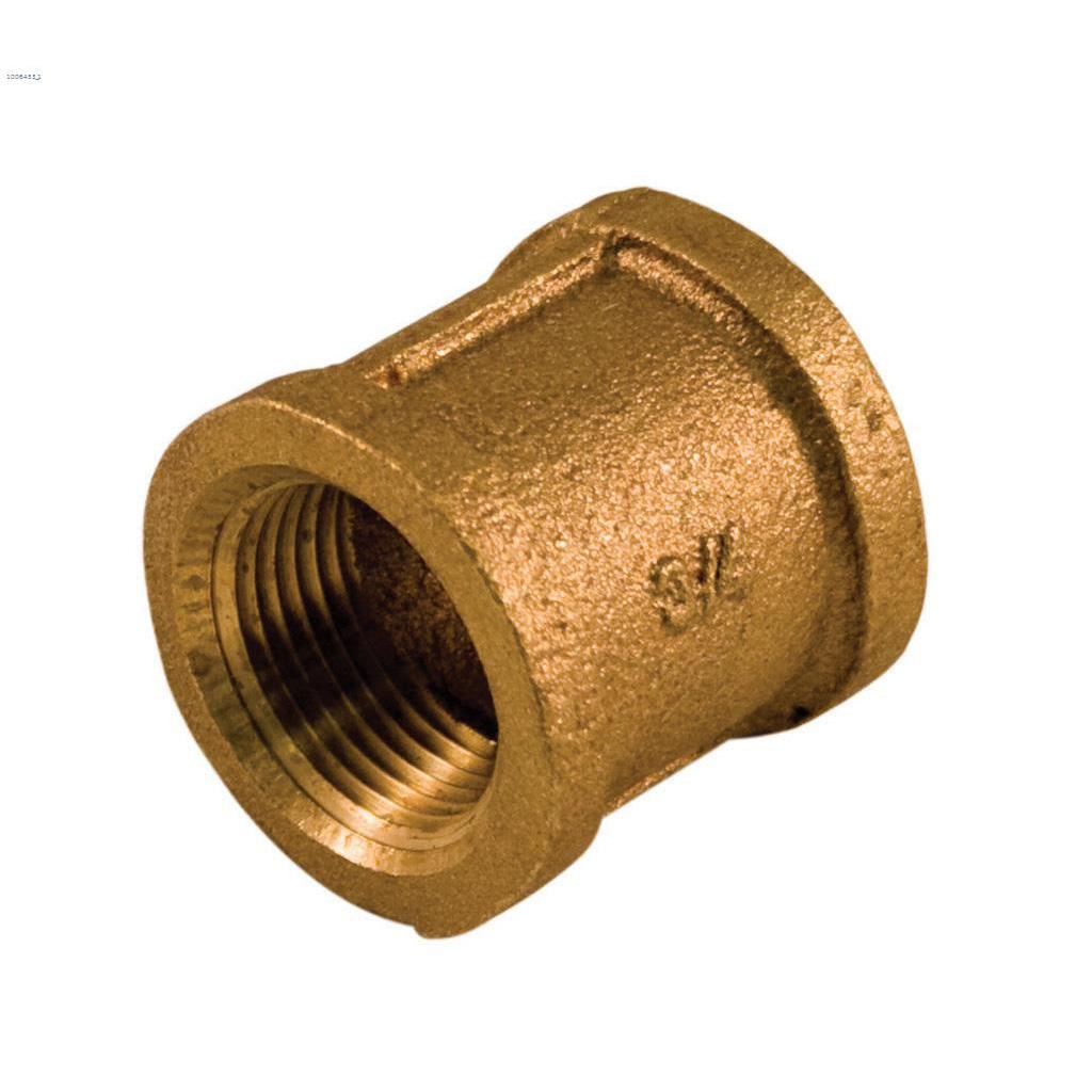 1" Thread Bronze Coupling