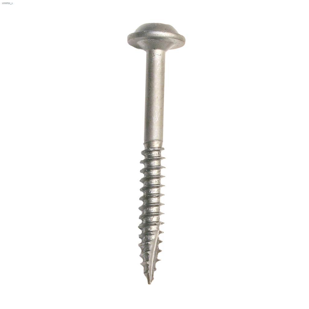 #7 x 1-1/2" Zinc Maxi-Loc Washer Head Pocket Screw-100/Pack