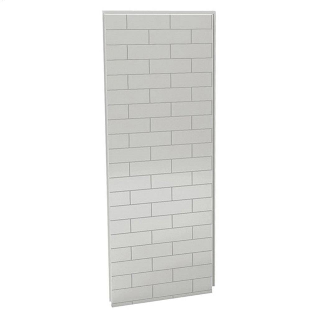 32" x 1-1/8" x 80-7/8" Soft Gray Utile Side Wall Panel