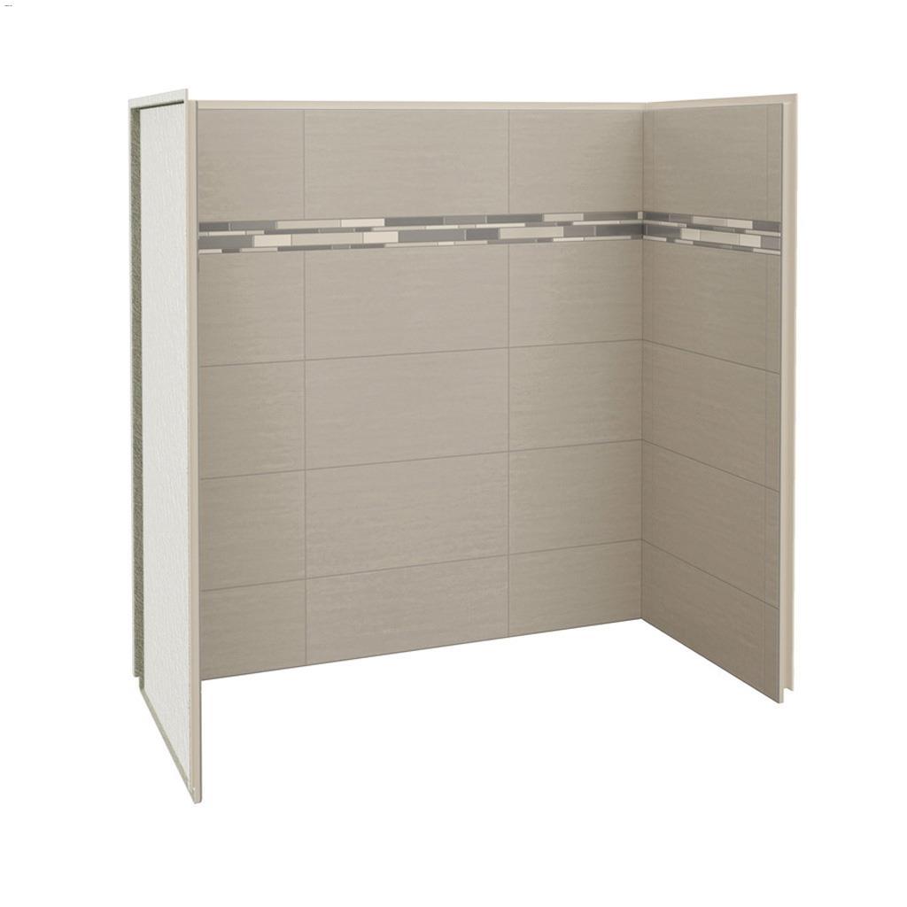 60" x 30" x 60" Origin Greige Utile Tub Wall Kit