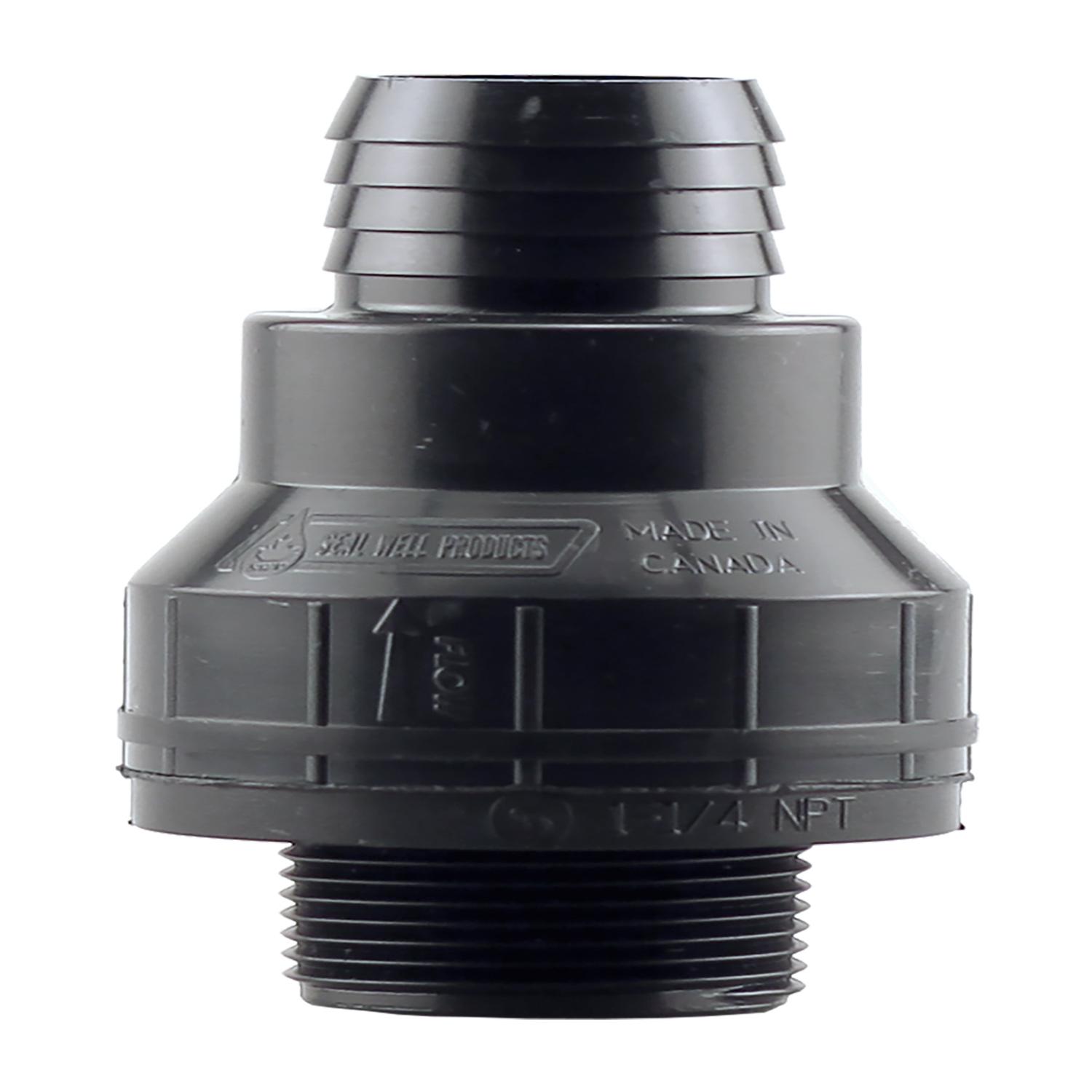 Clapet antiretour fileté 1-1/4" Or 1-1/2"